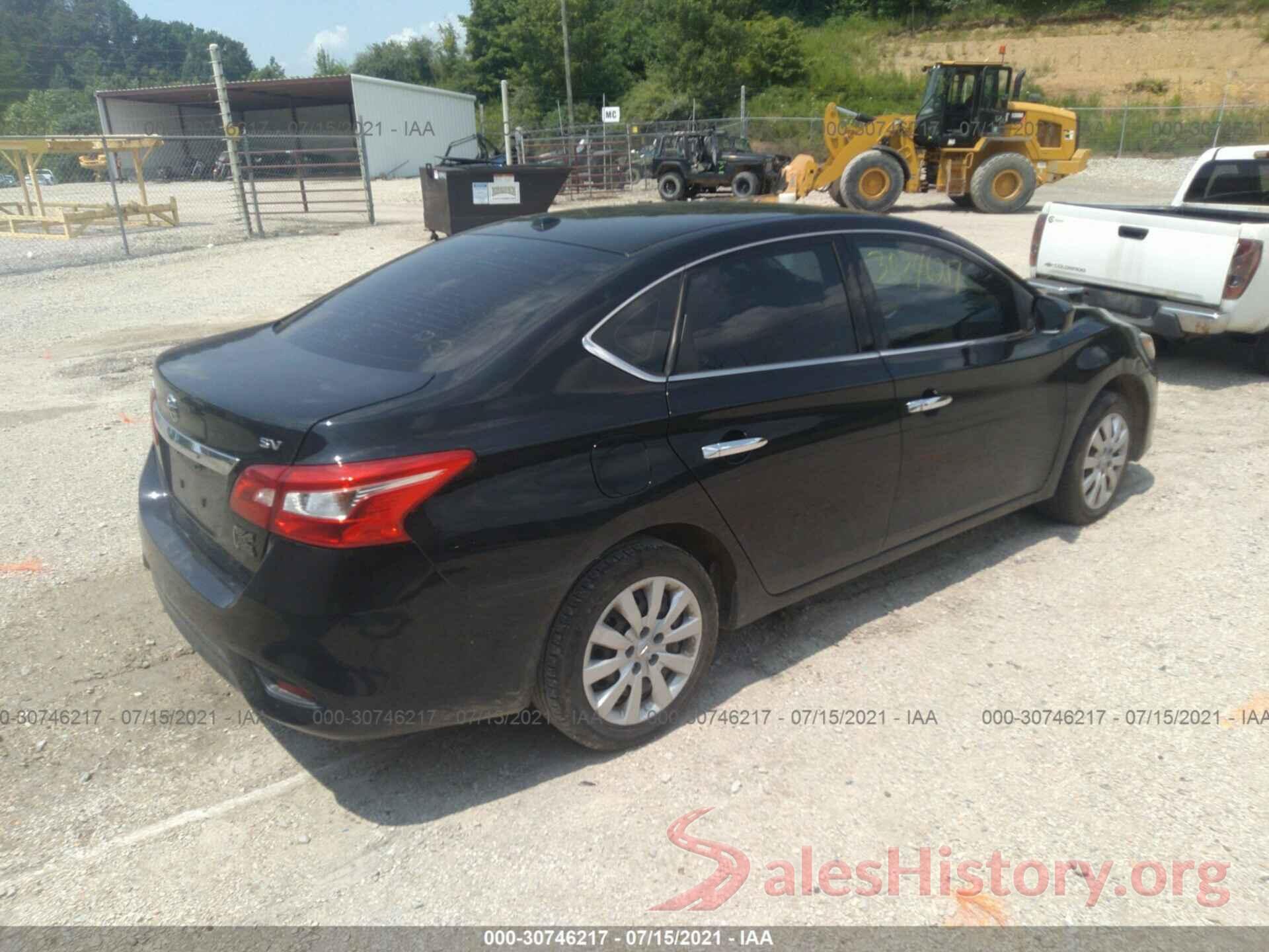 3N1AB7AP0GL645802 2016 NISSAN SENTRA