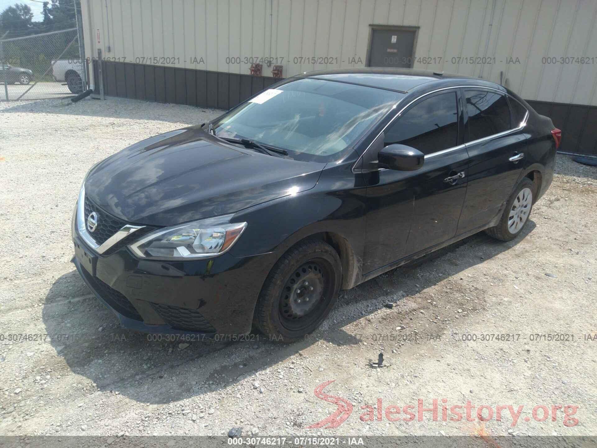 3N1AB7AP0GL645802 2016 NISSAN SENTRA