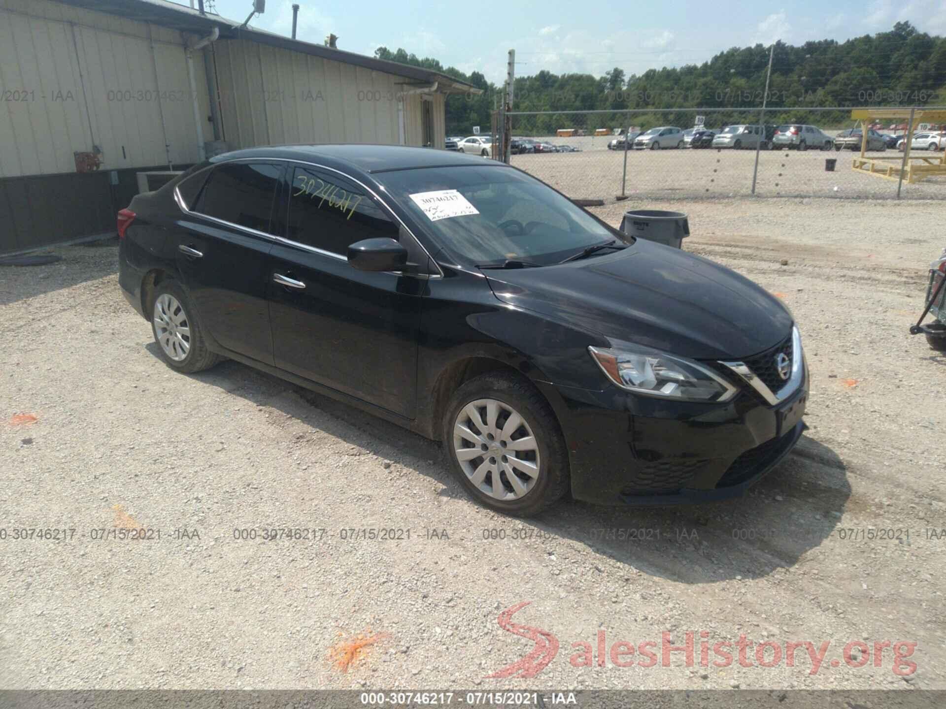 3N1AB7AP0GL645802 2016 NISSAN SENTRA