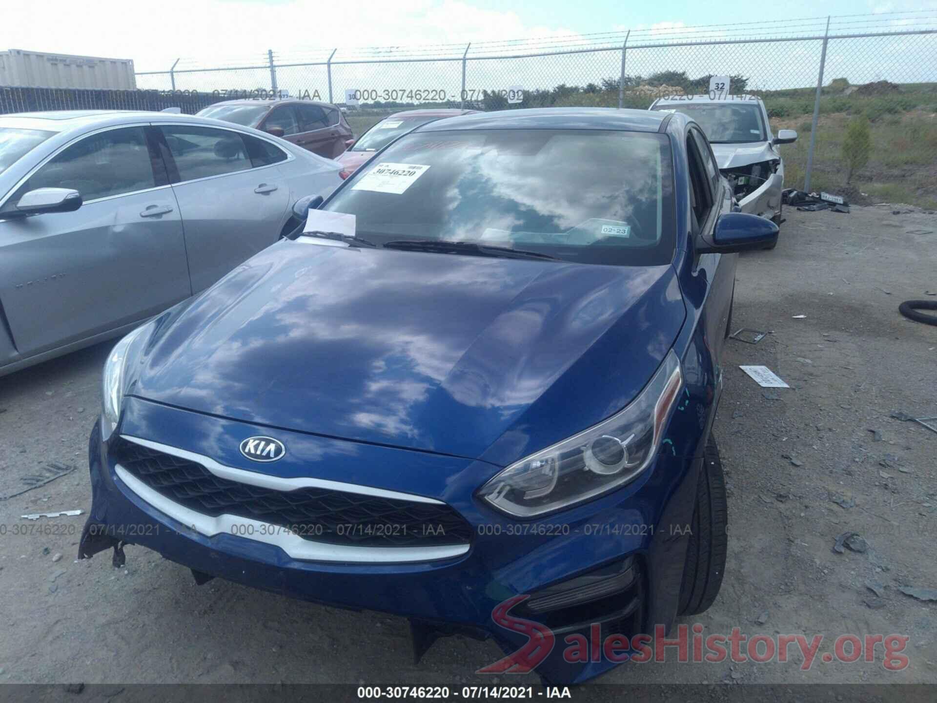 3KPF24AD7ME302766 2021 KIA FORTE