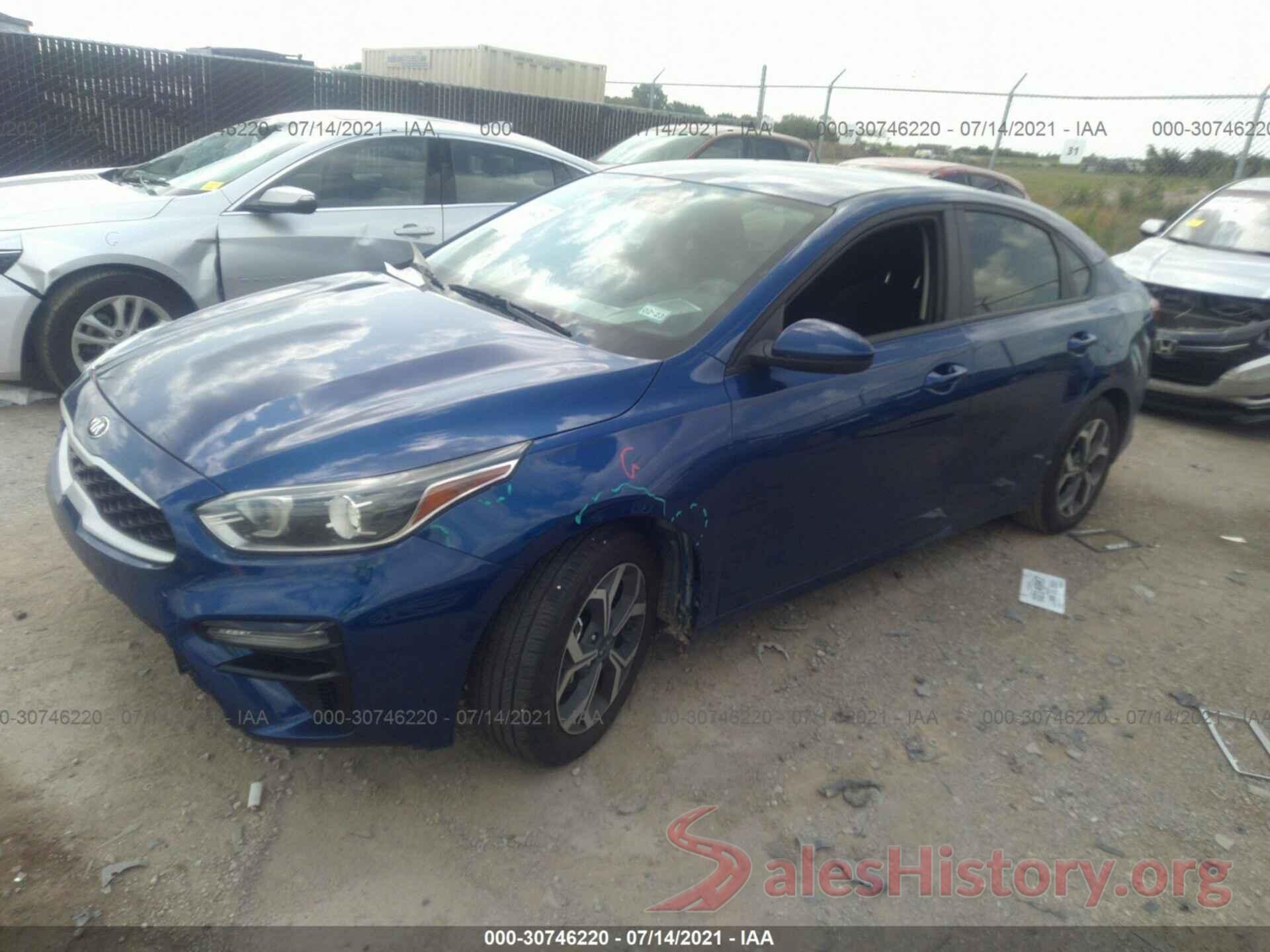 3KPF24AD7ME302766 2021 KIA FORTE