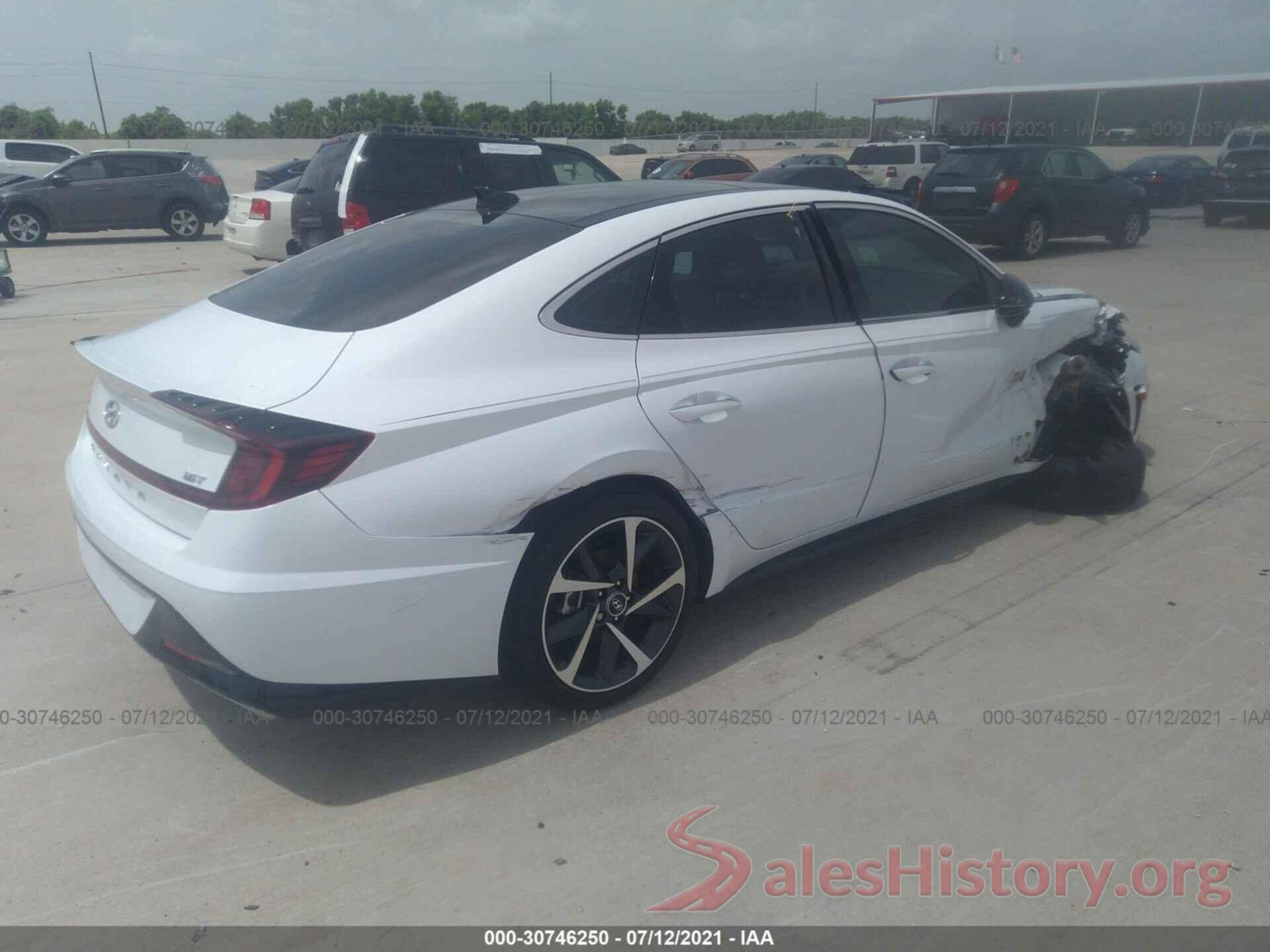 5NPEJ4J26MH074705 2021 HYUNDAI SONATA