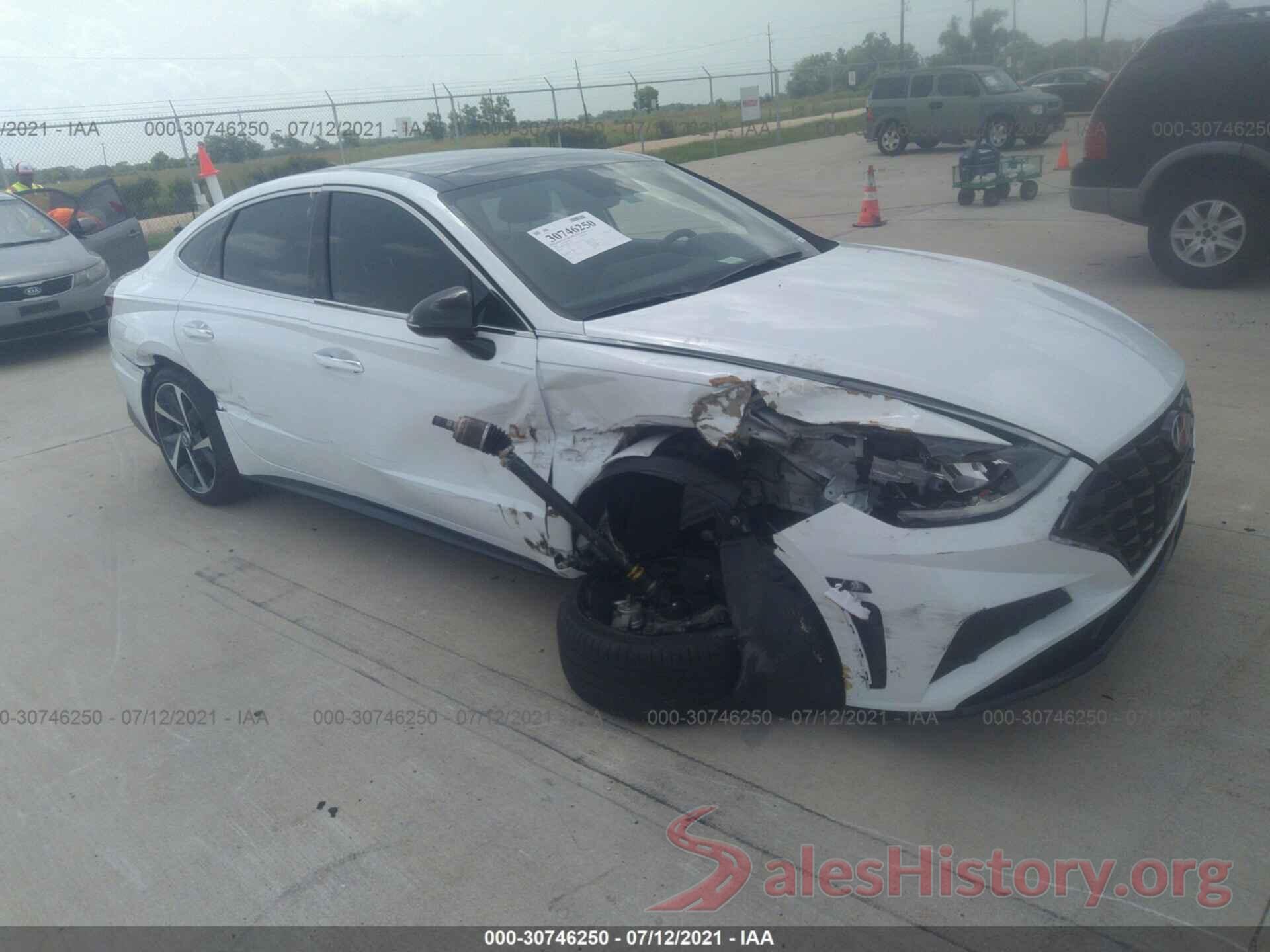 5NPEJ4J26MH074705 2021 HYUNDAI SONATA