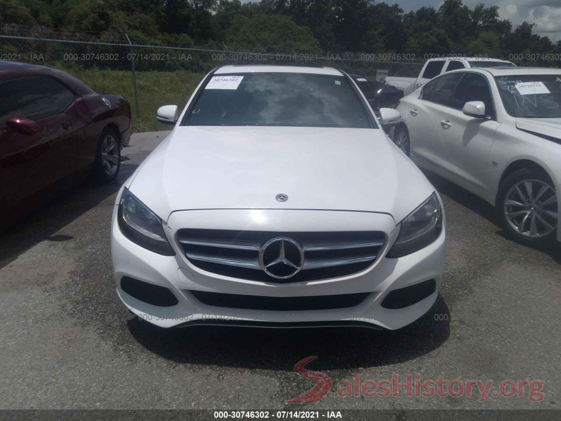 55SWF4JB3JU255159 2018 MERCEDES-BENZ C-CLASS