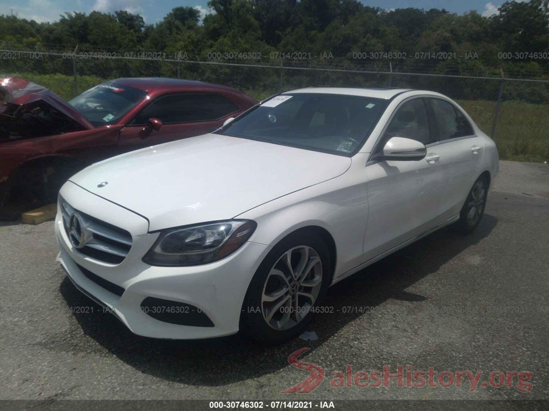 55SWF4JB3JU255159 2018 MERCEDES-BENZ C-CLASS