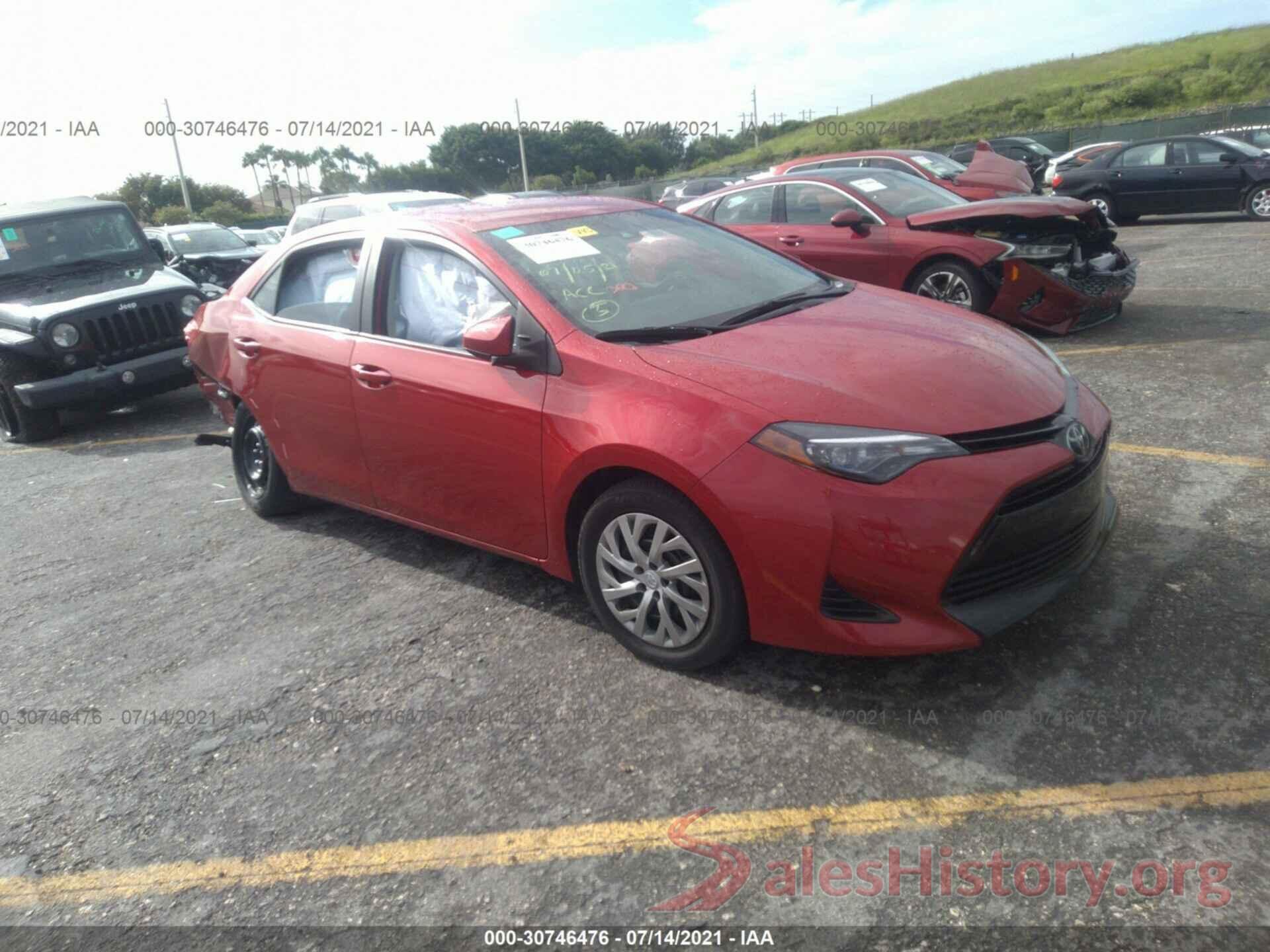 2T1BURHE9KC204239 2019 TOYOTA COROLLA