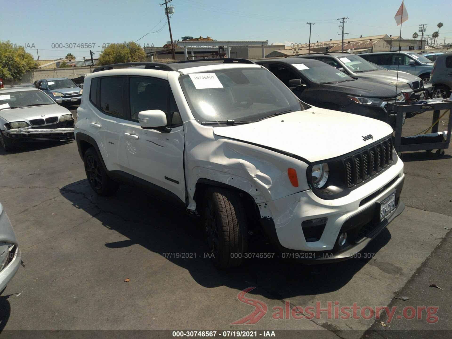 ZACNJABB1LPL81165 2020 JEEP RENEGADE