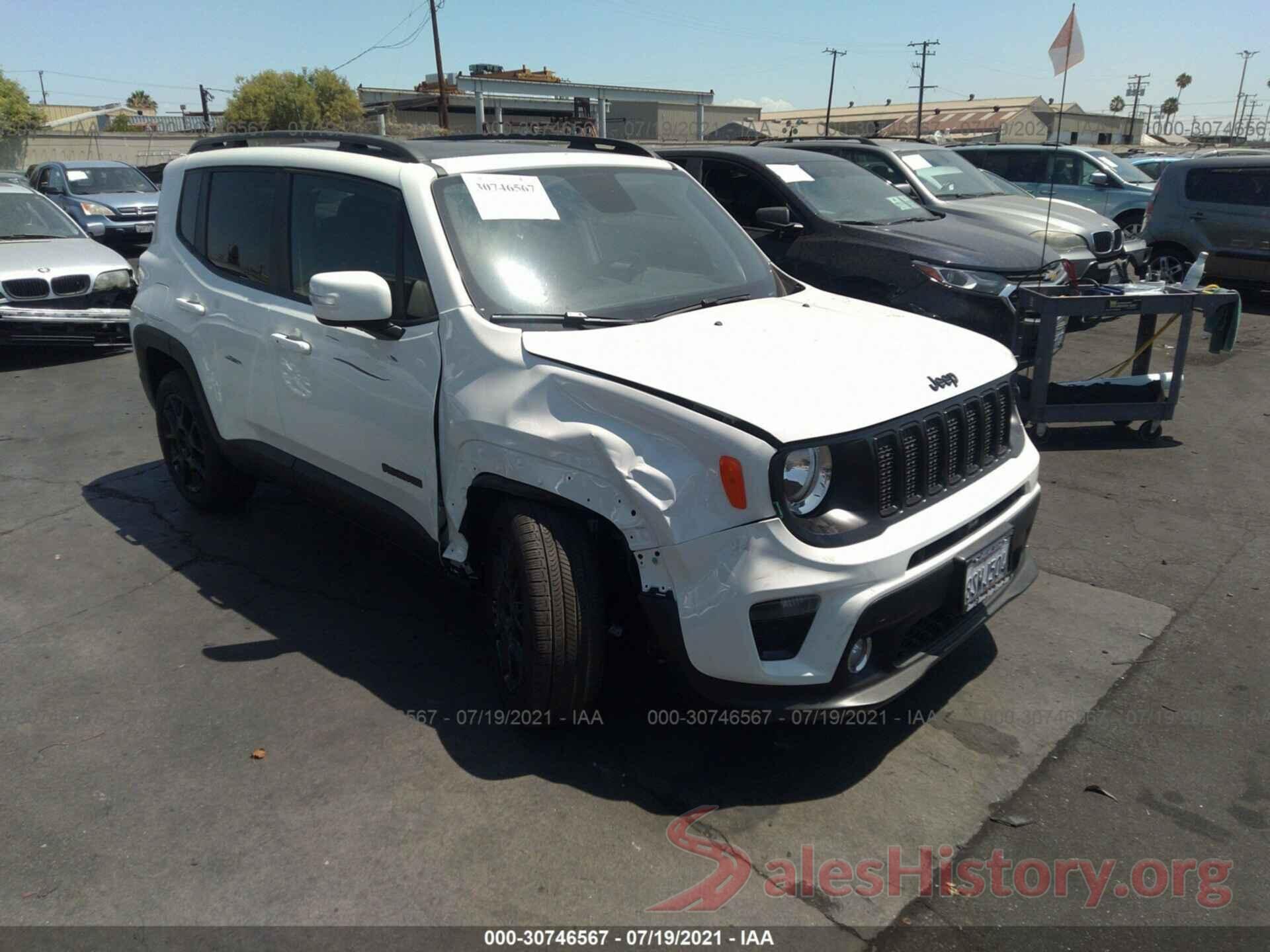 ZACNJABB1LPL81165 2020 JEEP RENEGADE