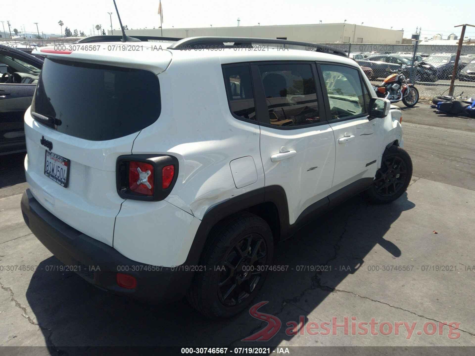 ZACNJABB1LPL81165 2020 JEEP RENEGADE