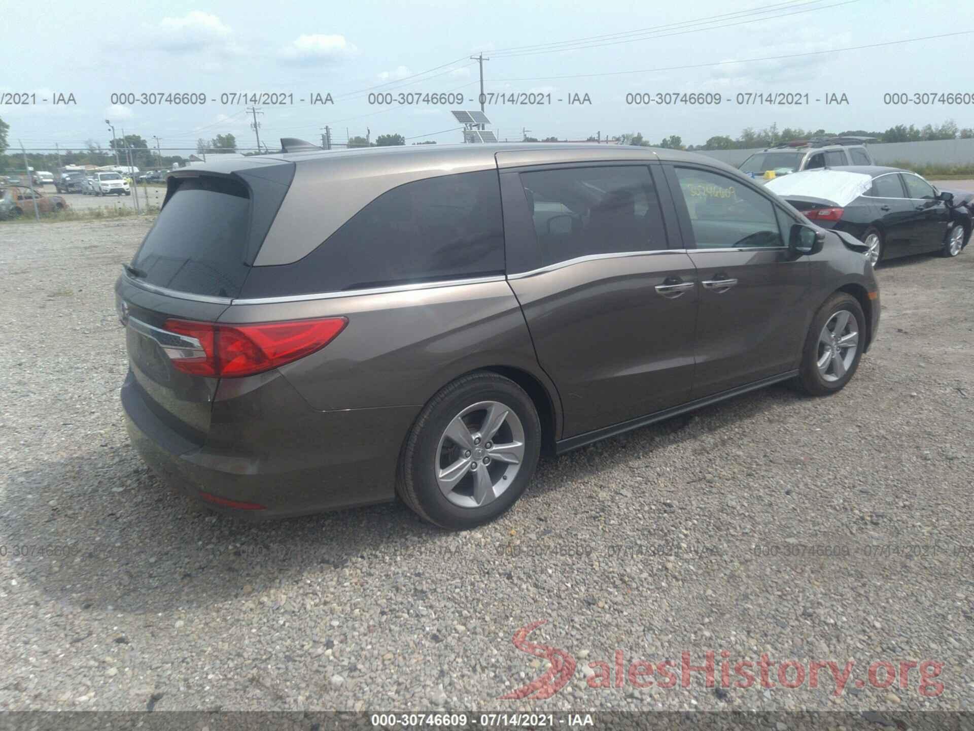 5FNRL6H73JB100423 2018 HONDA ODYSSEY