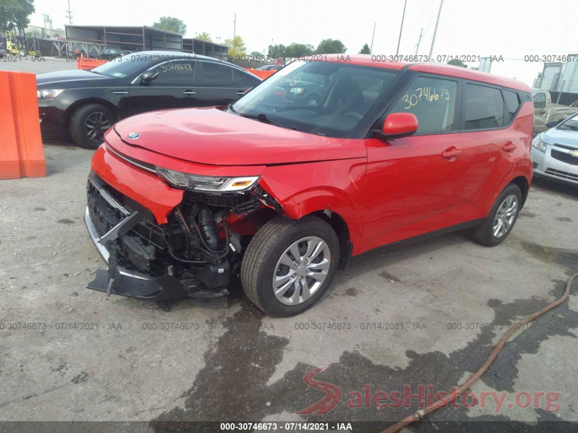 KNDJ23AU1L7708268 2020 KIA SOUL