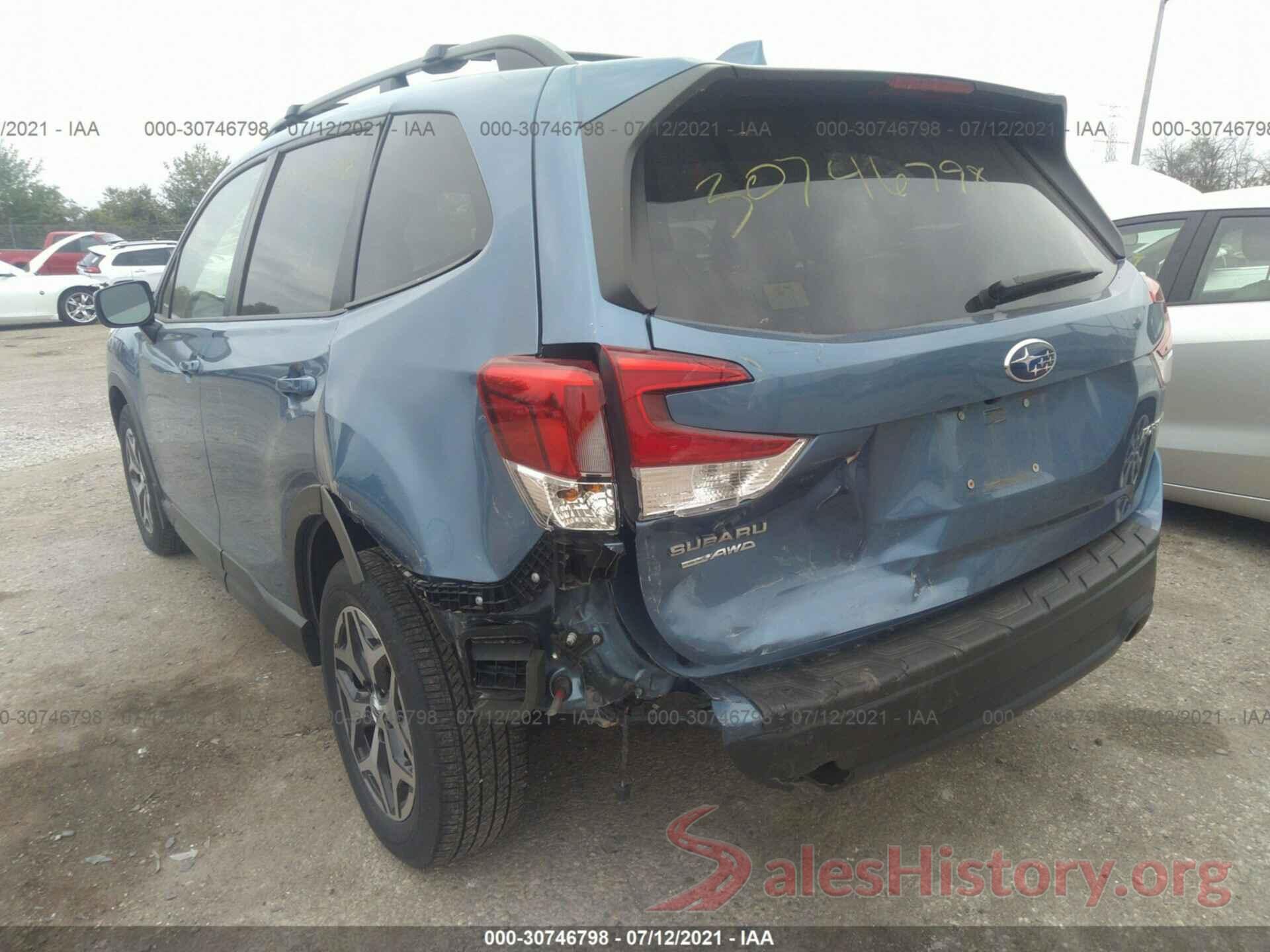 JF2SKAGC7KH493870 2019 SUBARU FORESTER