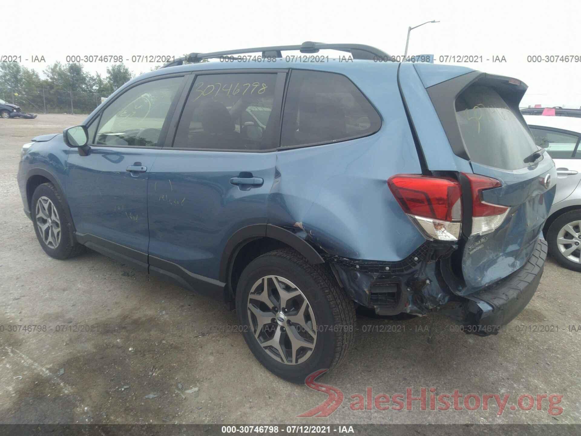 JF2SKAGC7KH493870 2019 SUBARU FORESTER