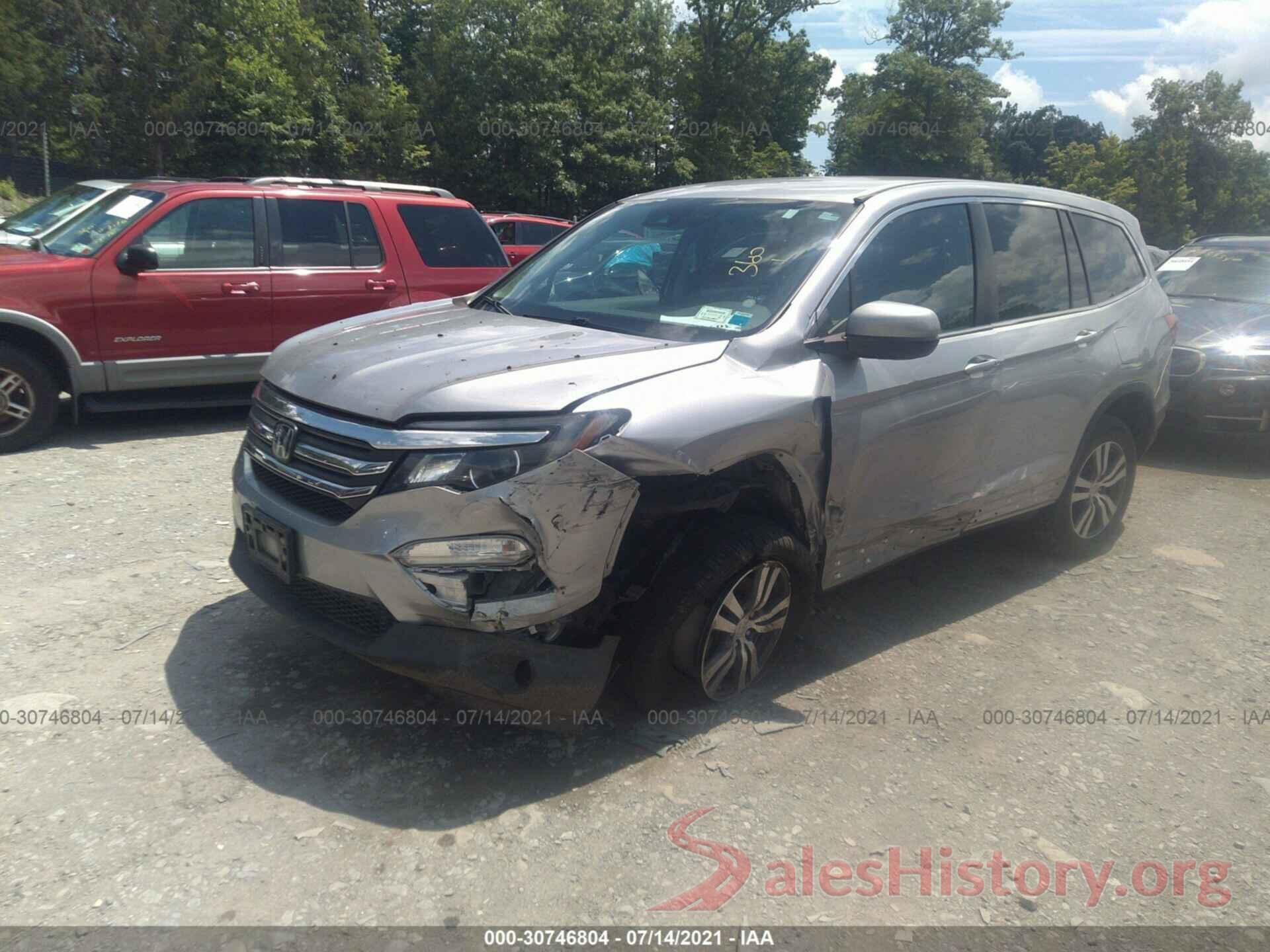 5FNYF6H4XGB029464 2016 HONDA PILOT