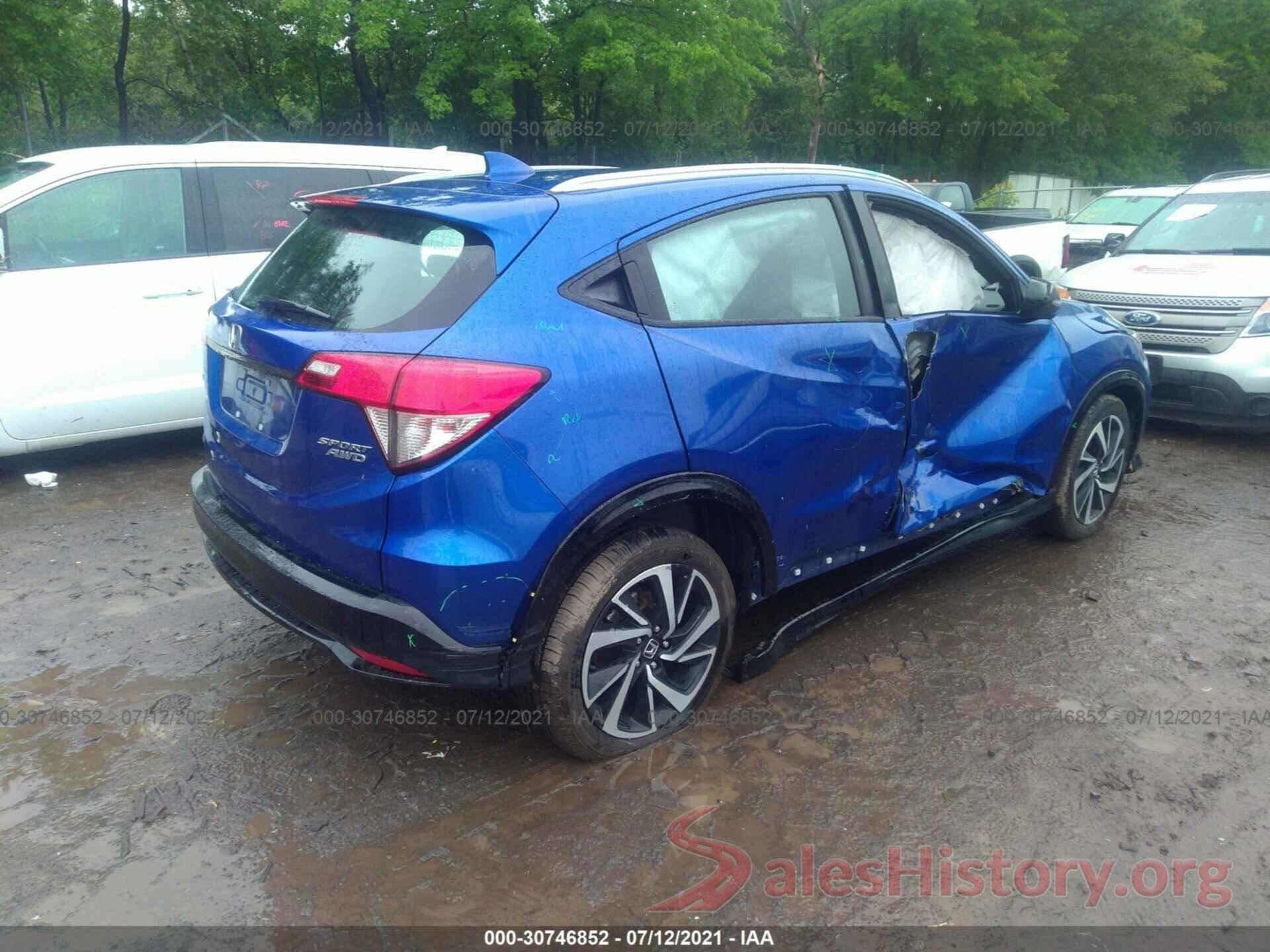 3CZRU6H11LM721094 2020 HONDA HR-V