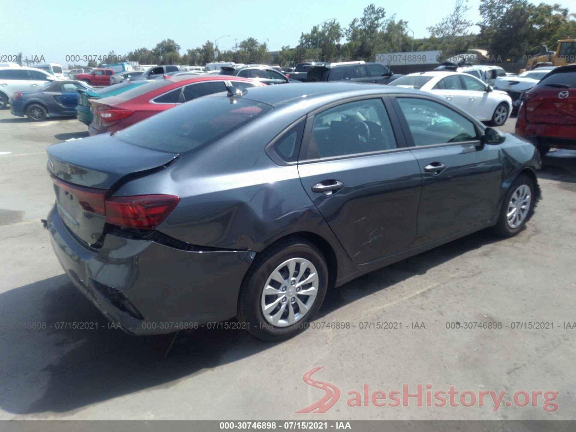 3KPF24AD7ME344547 2021 KIA FORTE