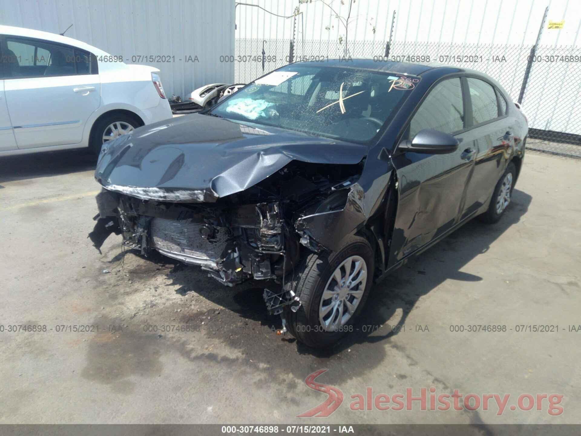 3KPF24AD7ME344547 2021 KIA FORTE