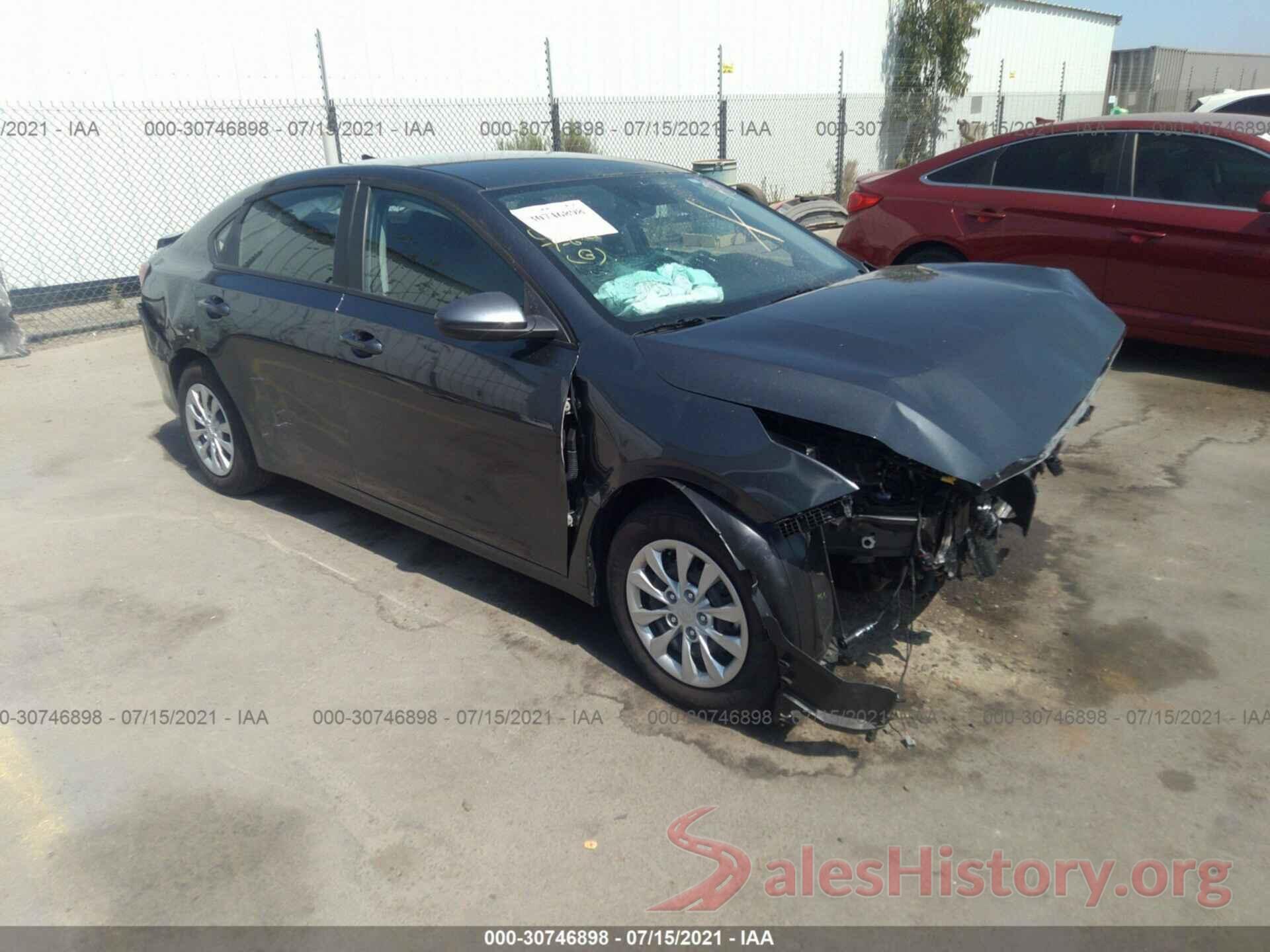 3KPF24AD7ME344547 2021 KIA FORTE