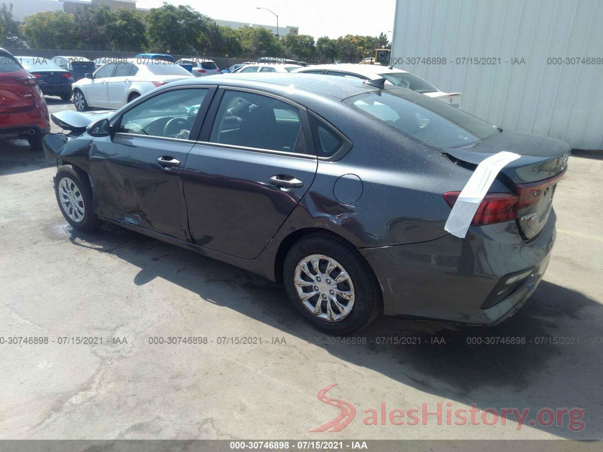 3KPF24AD7ME344547 2021 KIA FORTE