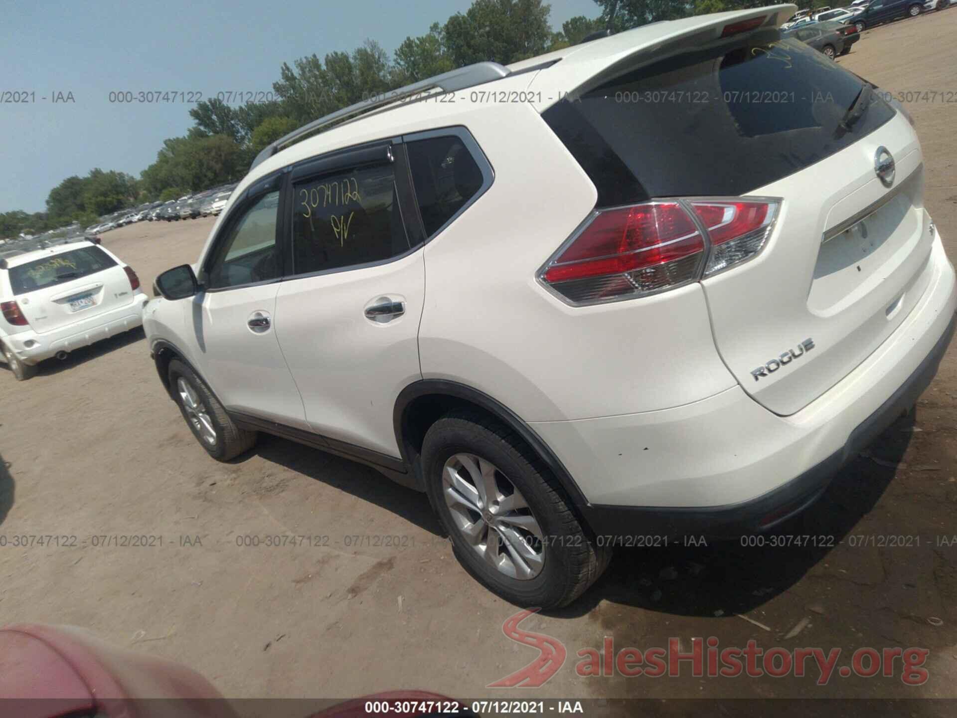 KNMAT2MVXGP699765 2016 NISSAN ROGUE