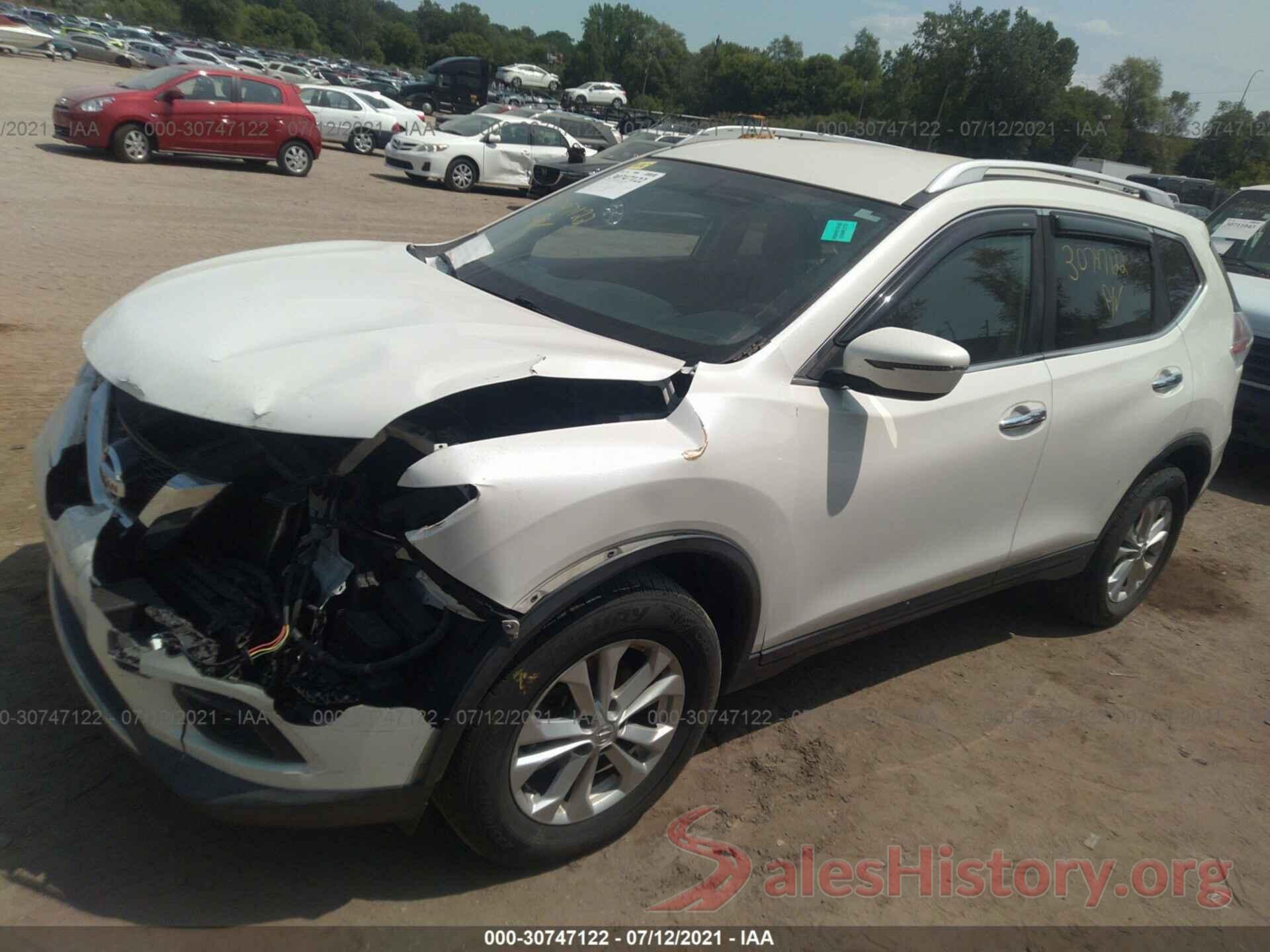 KNMAT2MVXGP699765 2016 NISSAN ROGUE