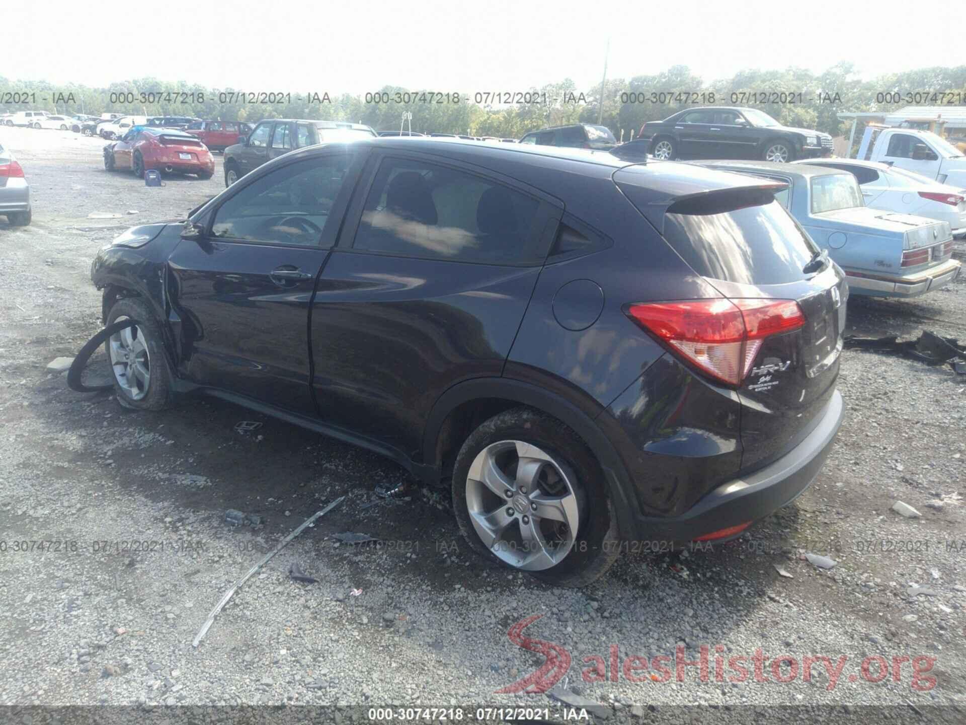 3CZRU6H37GM756827 2016 HONDA HR-V