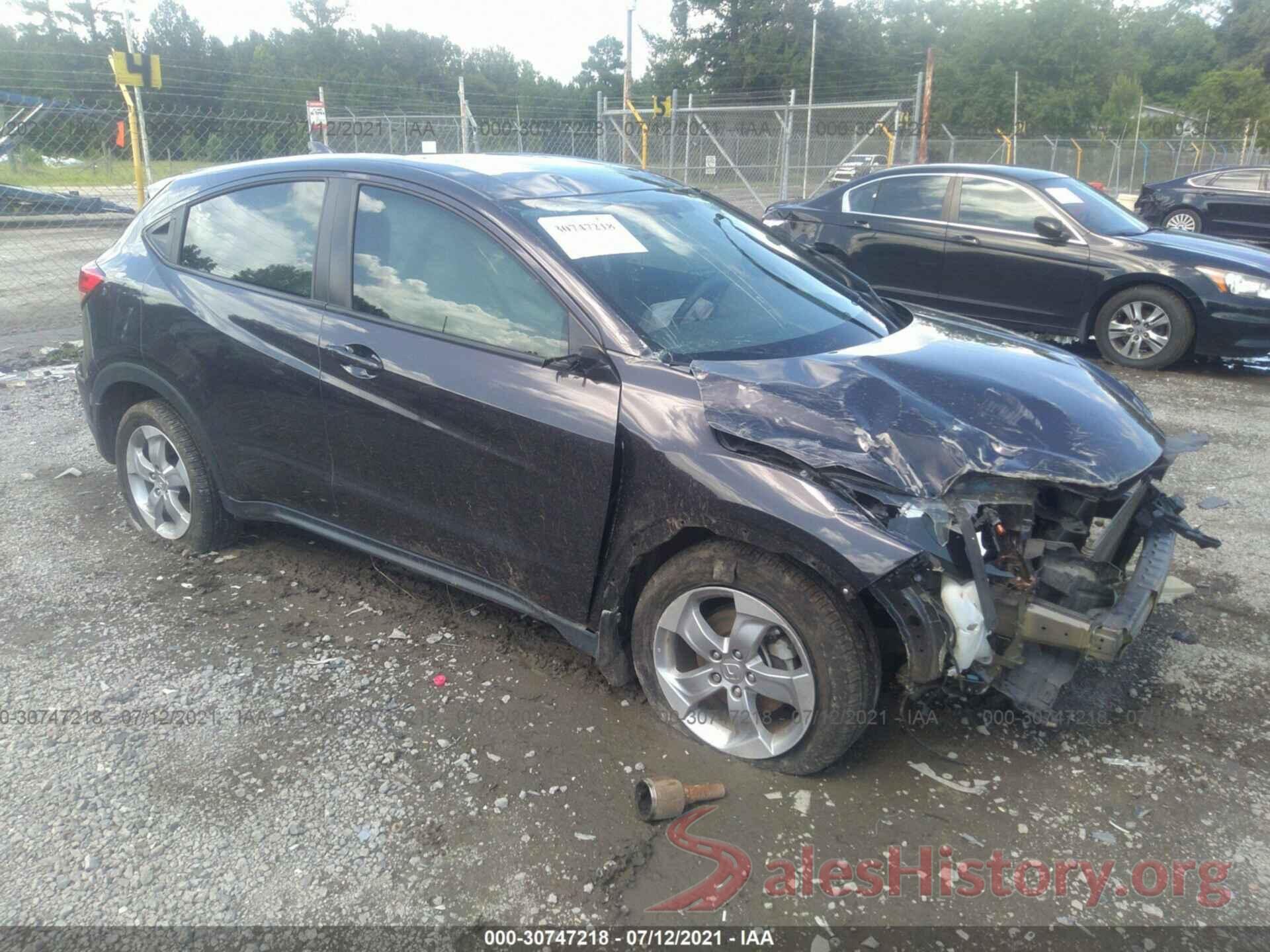 3CZRU6H37GM756827 2016 HONDA HR-V