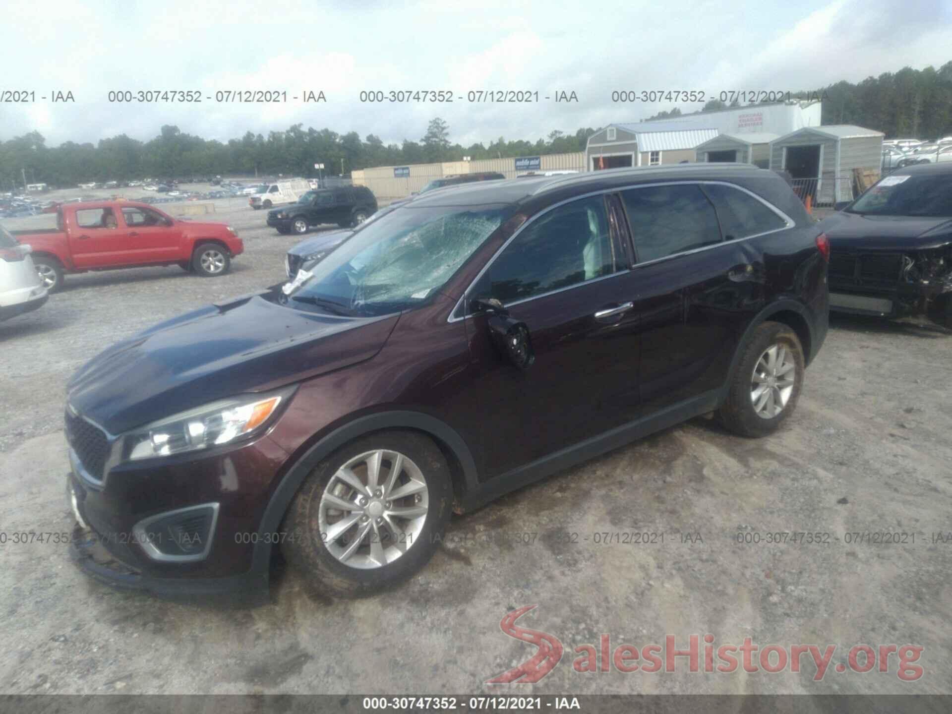 5XYPG4A5XGG022538 2016 KIA SORENTO