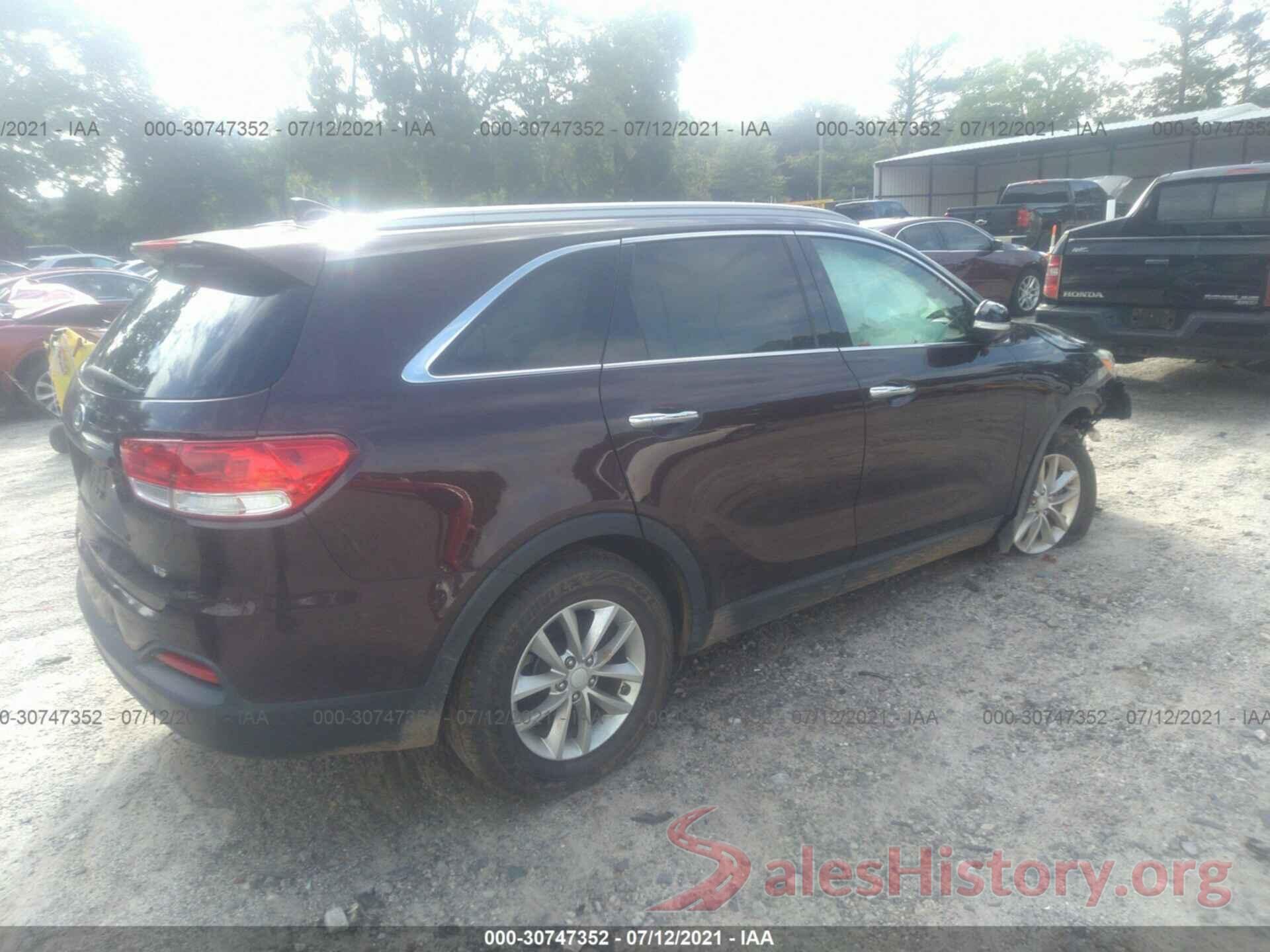 5XYPG4A5XGG022538 2016 KIA SORENTO