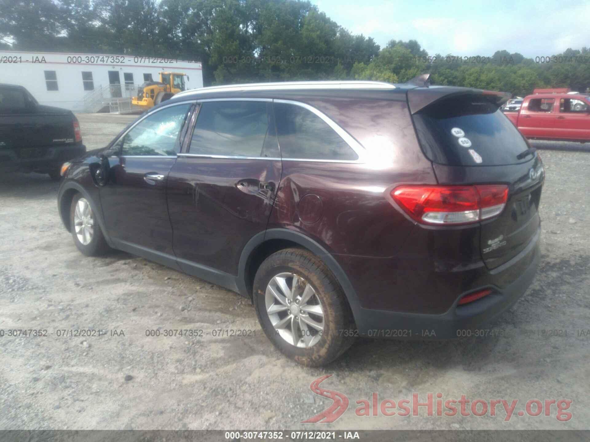 5XYPG4A5XGG022538 2016 KIA SORENTO