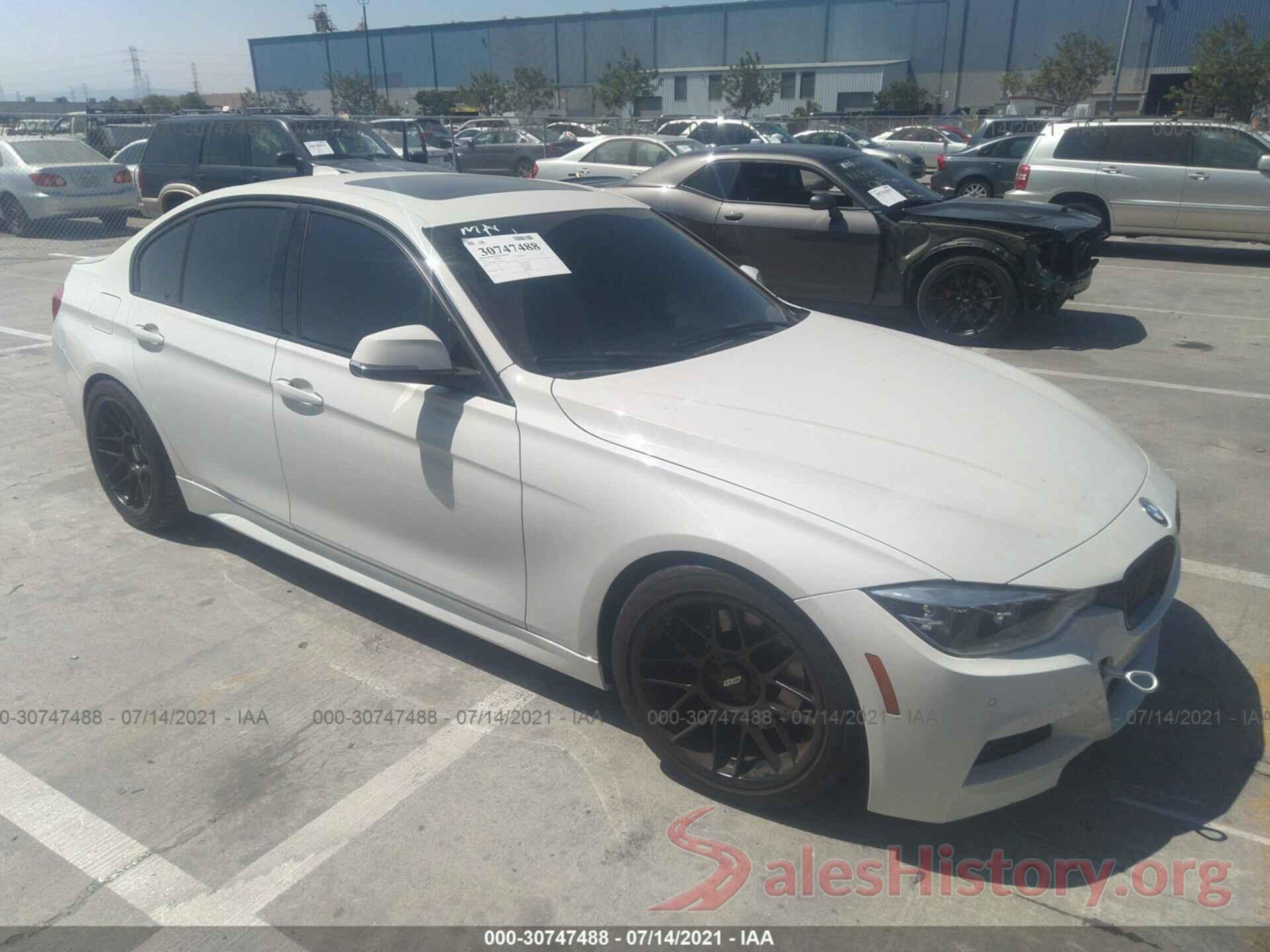 WBA8B3C51GK383741 2016 BMW 3 SERIES