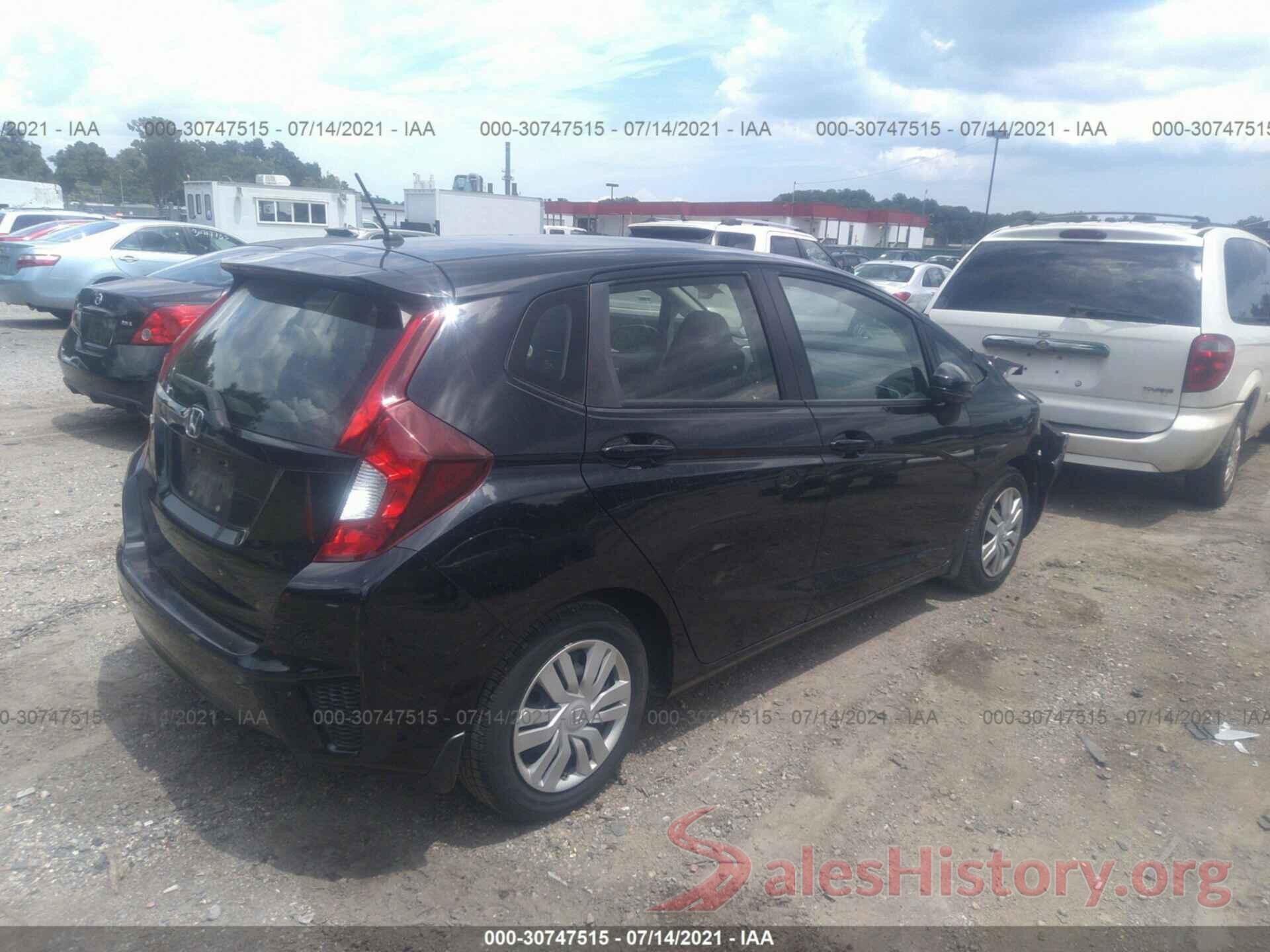 JHMGK5H56GX026589 2016 HONDA FIT