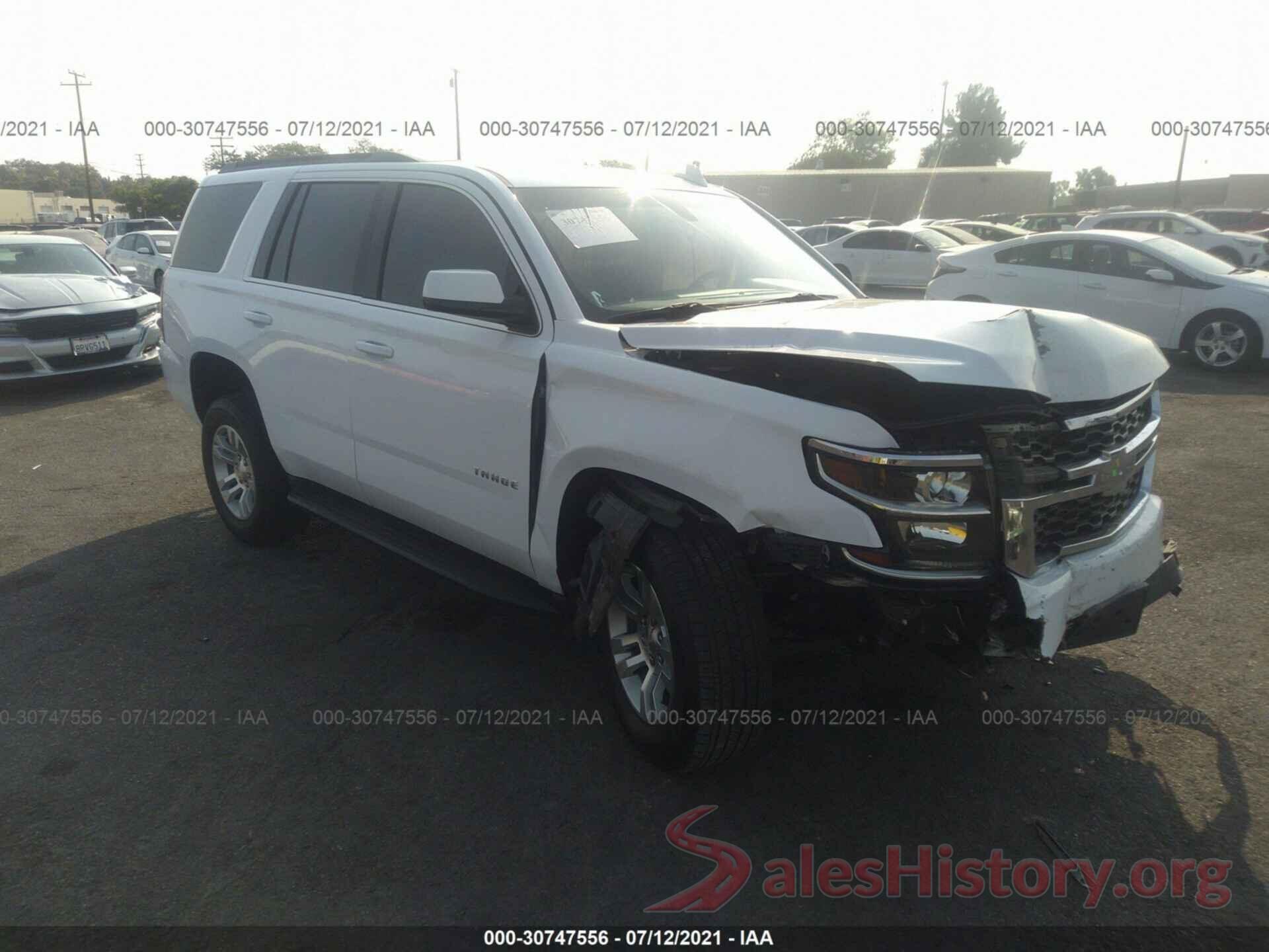 1GNSCAKC4KR386456 2019 CHEVROLET TAHOE