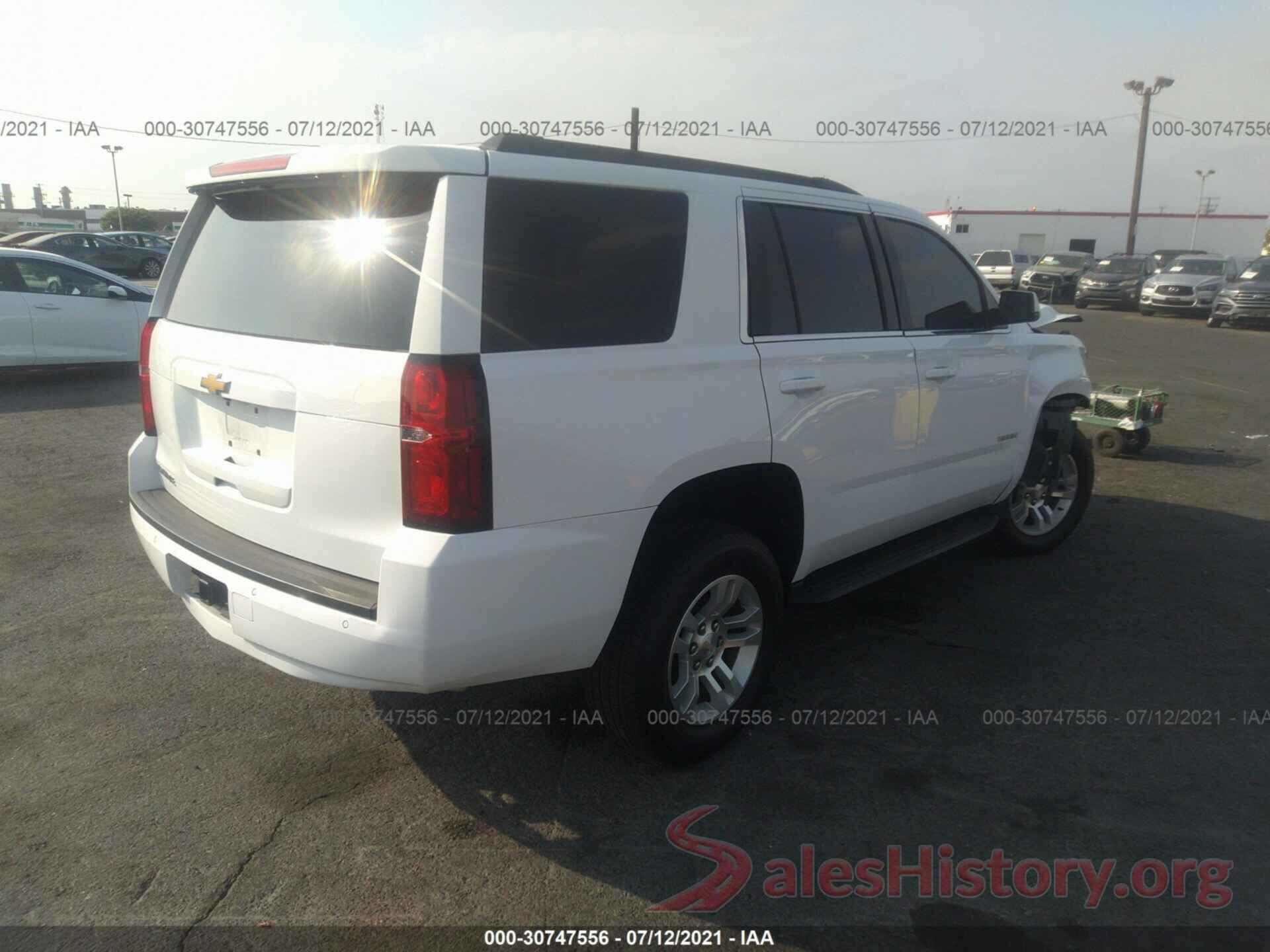 1GNSCAKC4KR386456 2019 CHEVROLET TAHOE