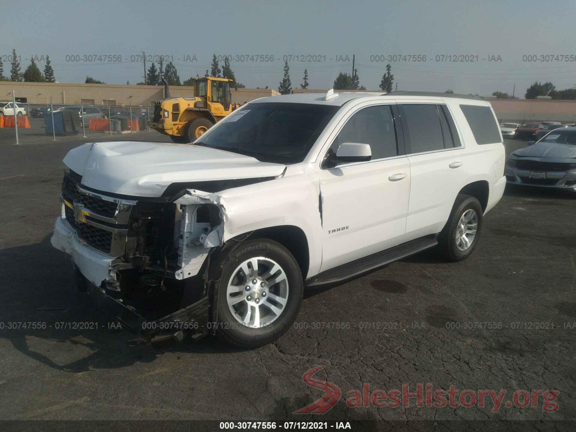 1GNSCAKC4KR386456 2019 CHEVROLET TAHOE