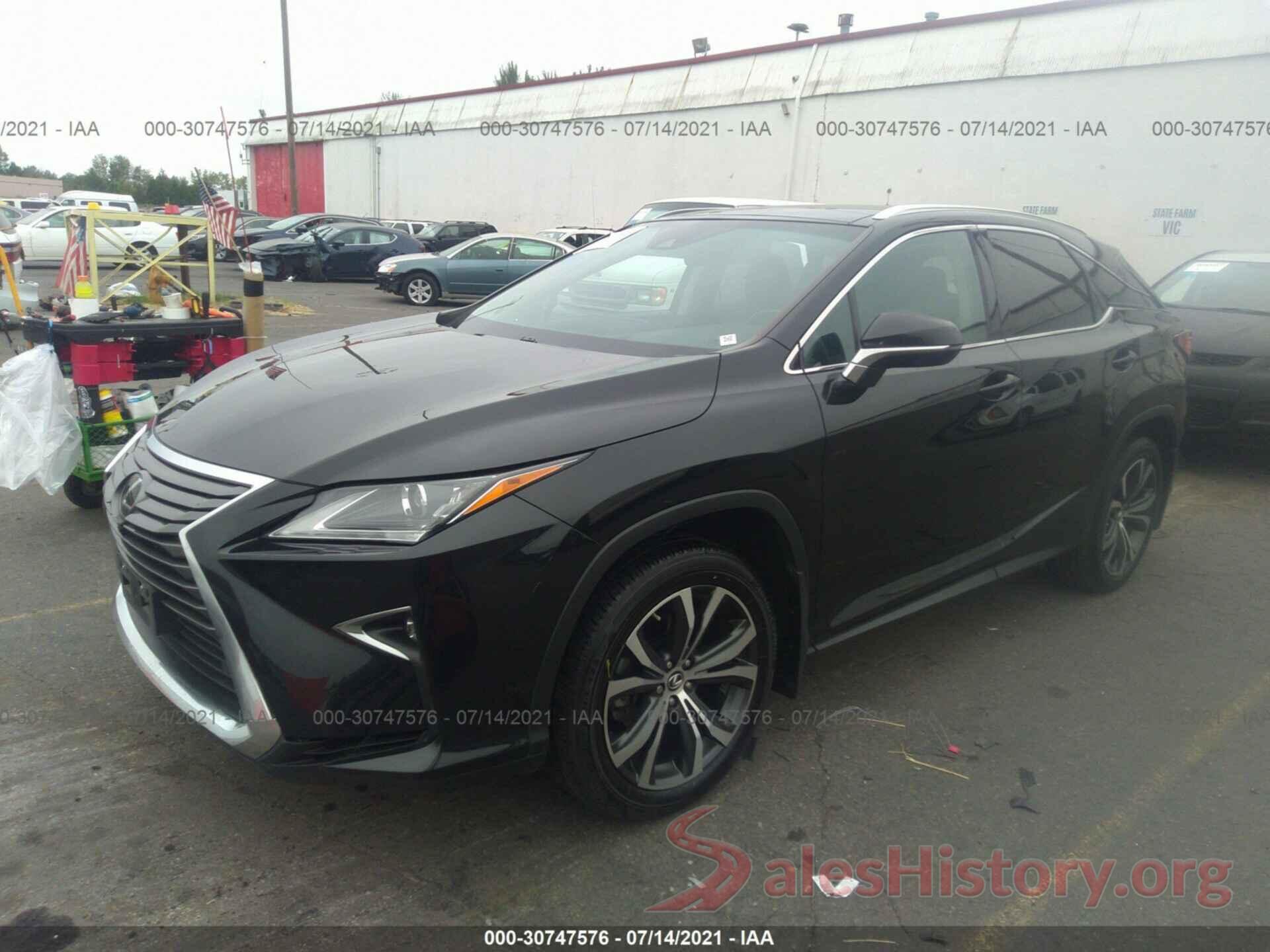 2T2BZMCA7JC148983 2018 LEXUS RX