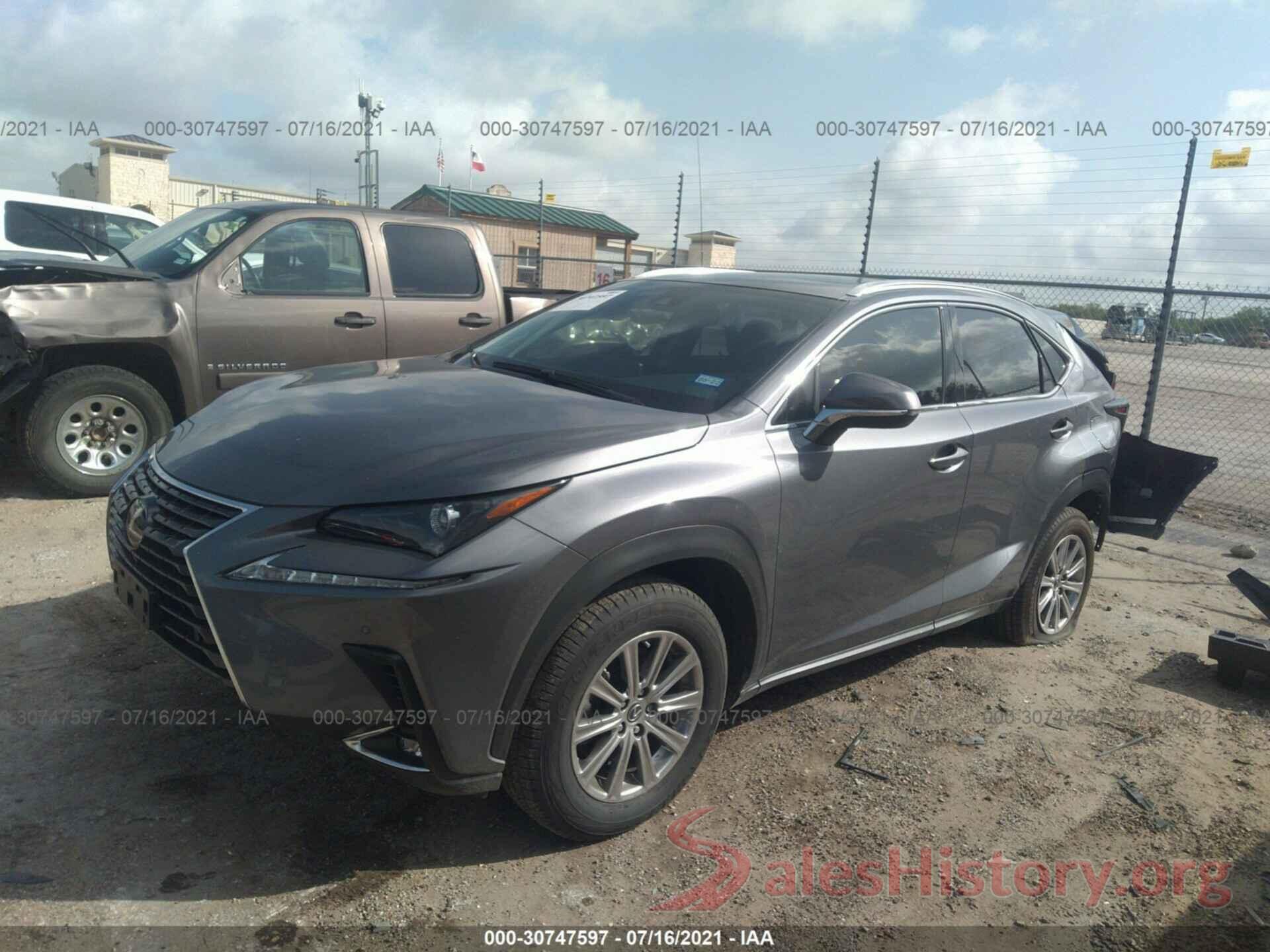 JTJDARBZ7L2173941 2020 LEXUS NX