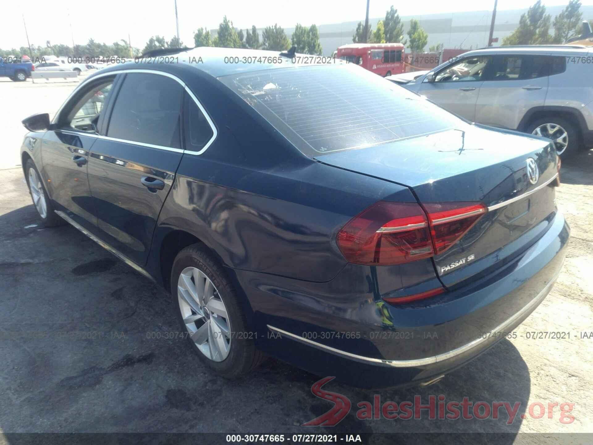 1VWBA7A33JC012146 2018 VOLKSWAGEN PASSAT