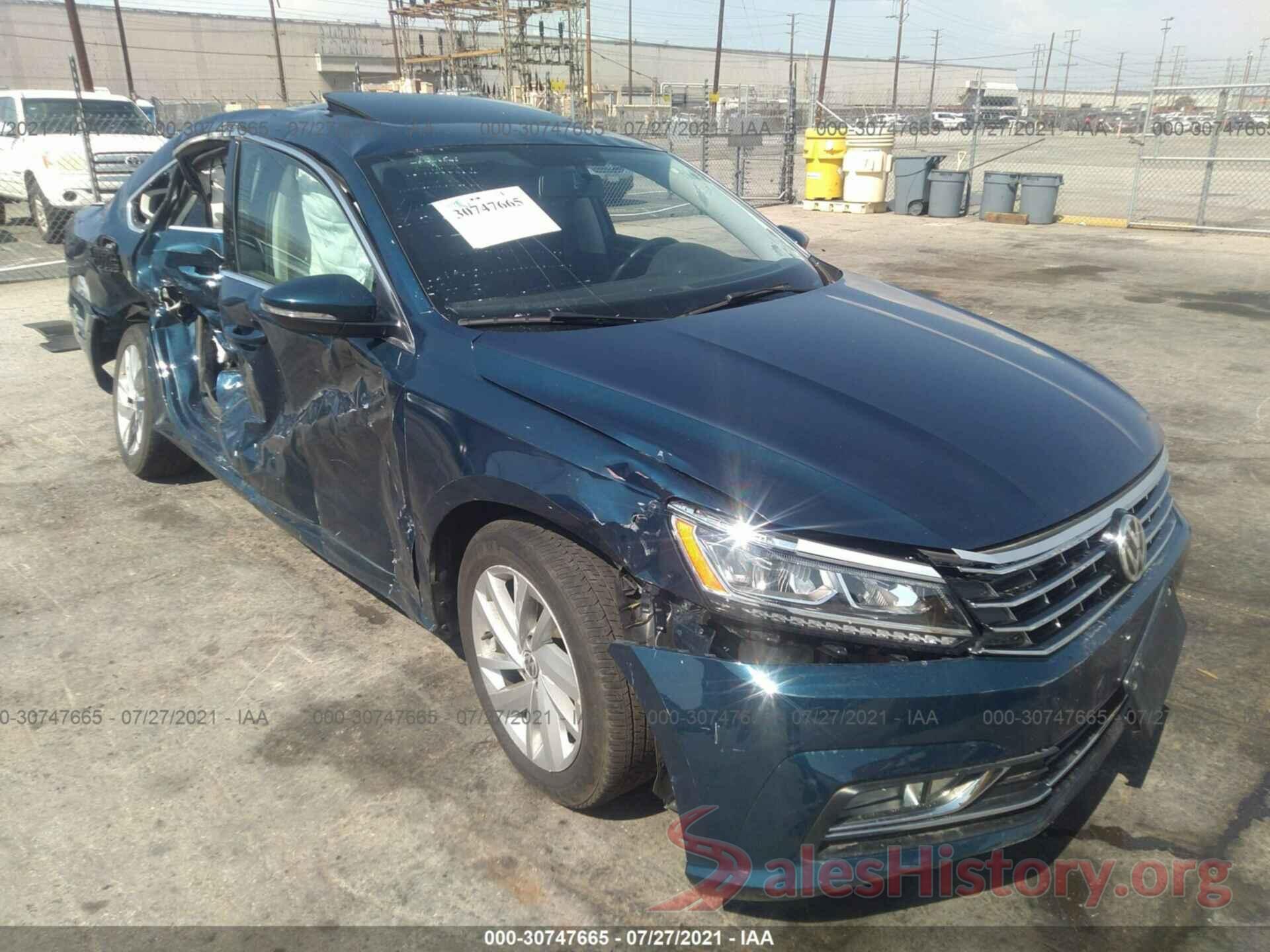 1VWBA7A33JC012146 2018 VOLKSWAGEN PASSAT