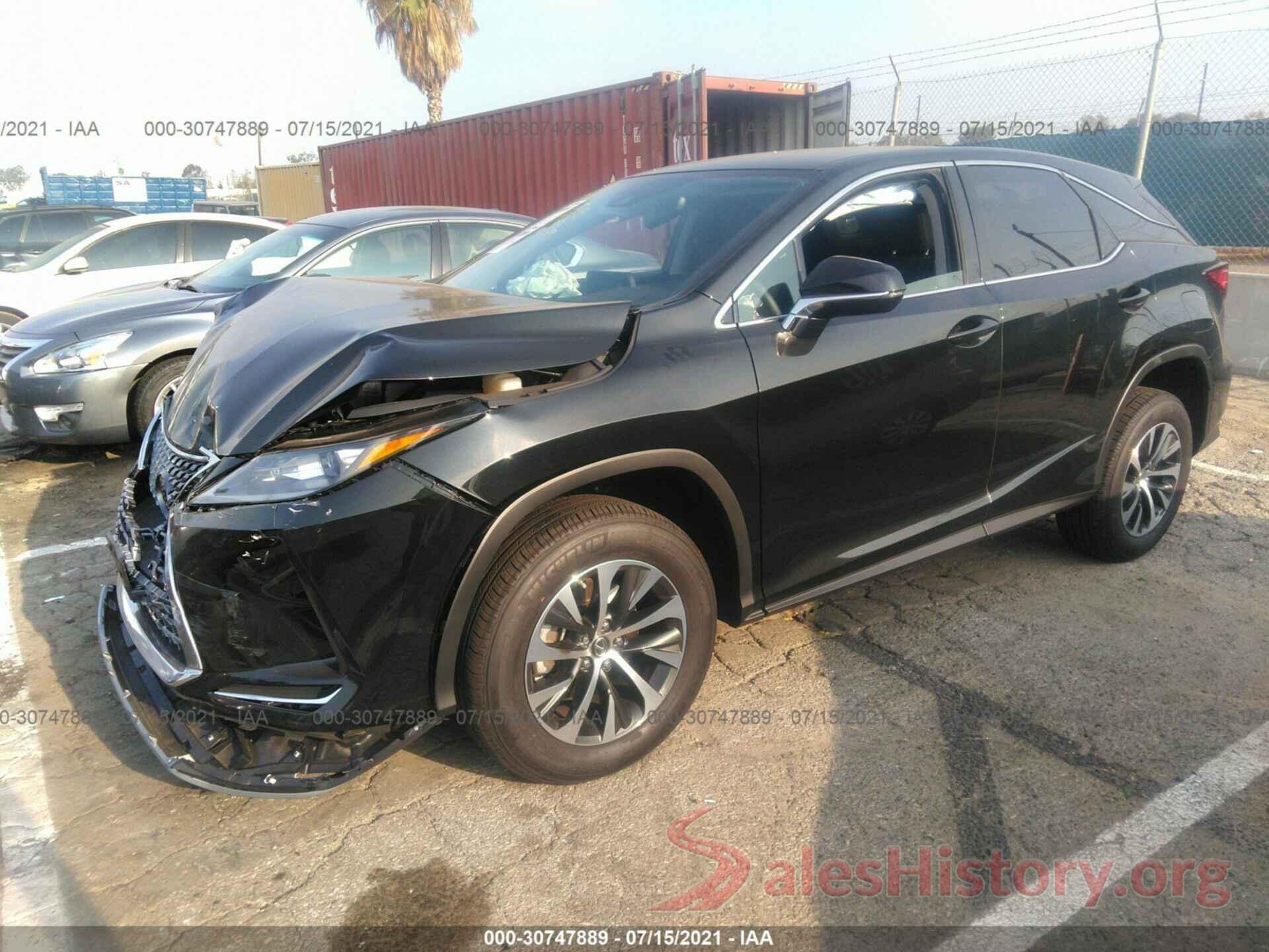 2T2AZMAAXMC204031 2021 LEXUS RX