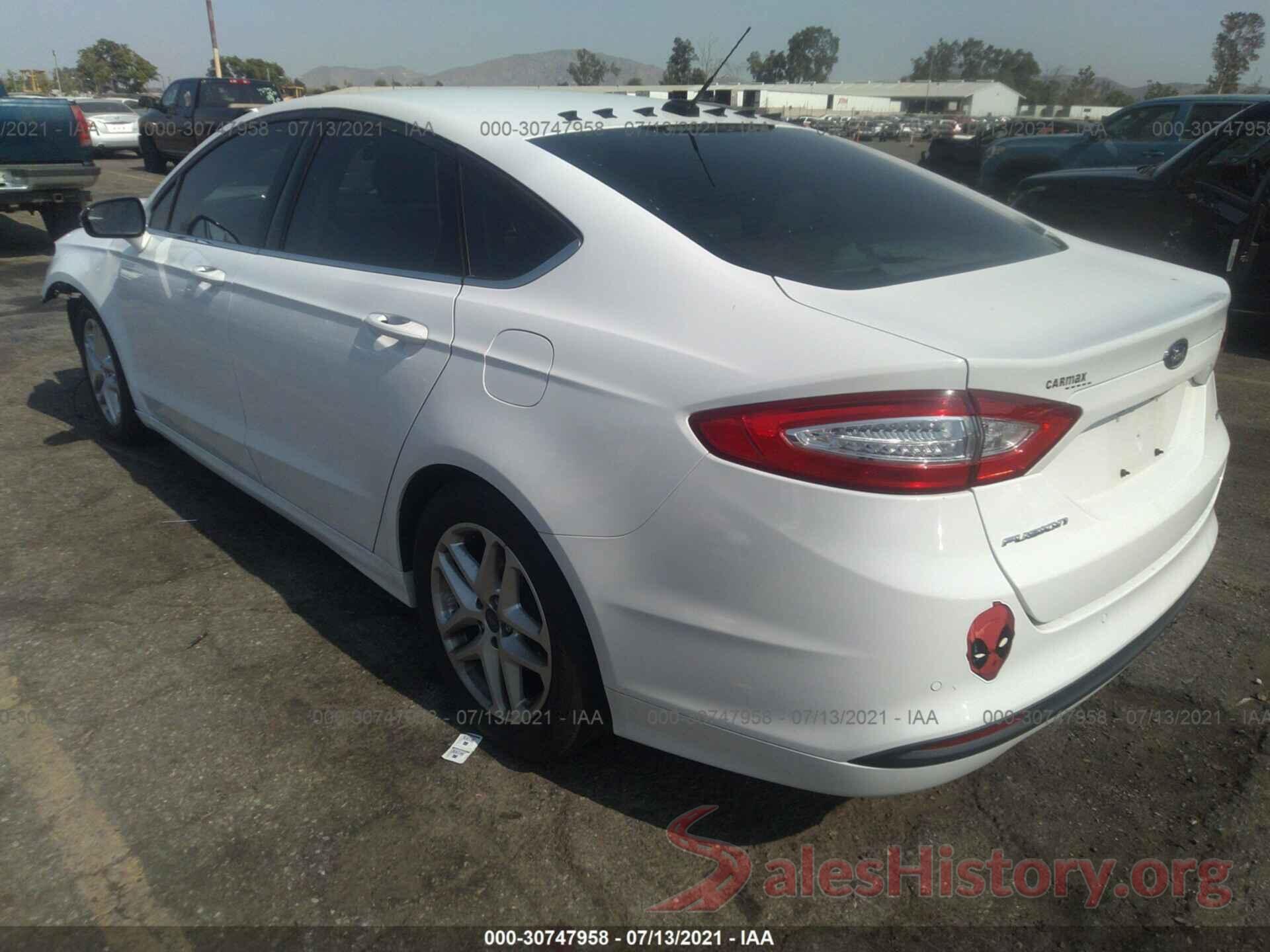 3FA6P0H77GR291006 2016 FORD FUSION