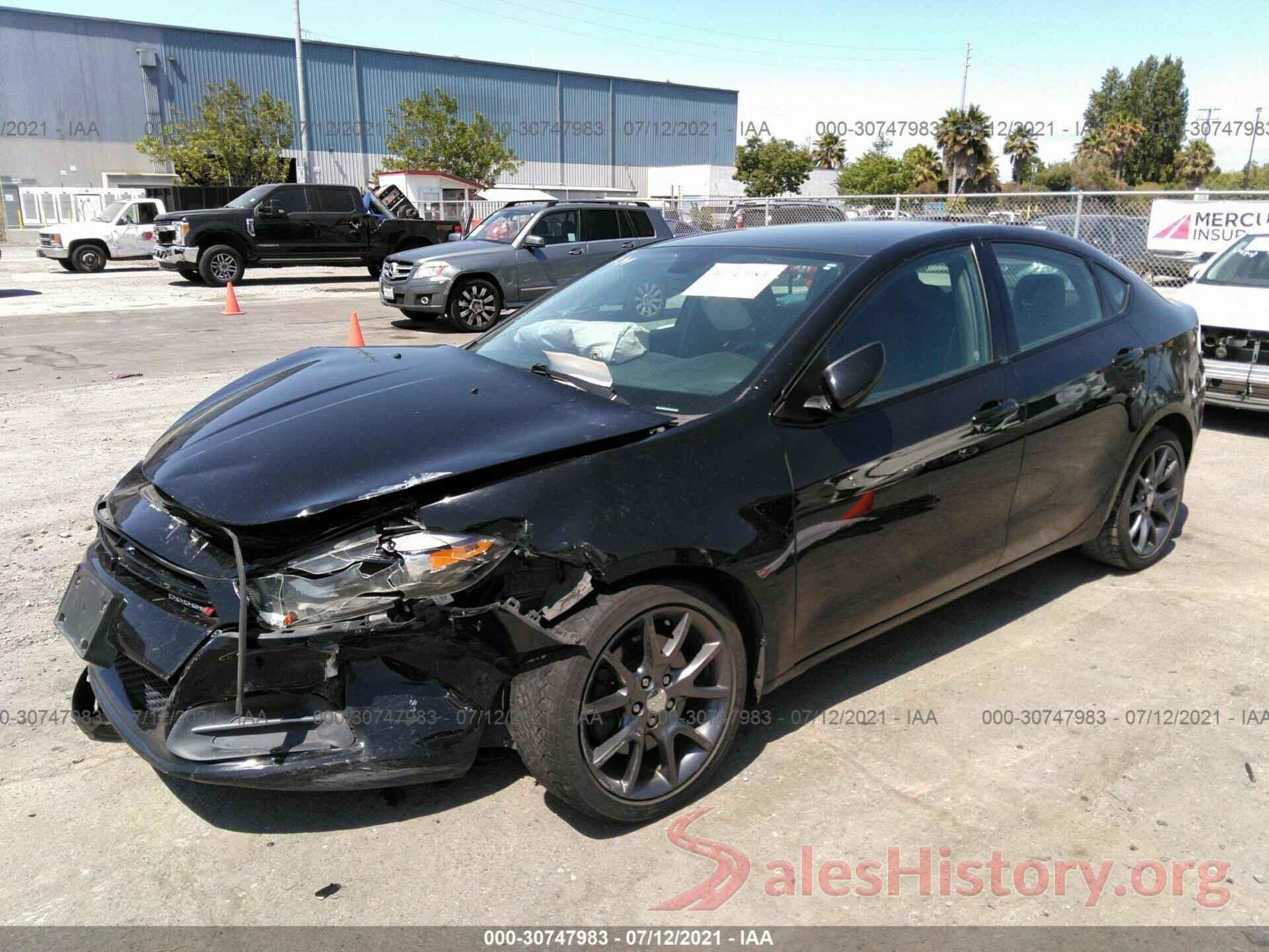 1C3CDFAA7GD533532 2016 DODGE DART