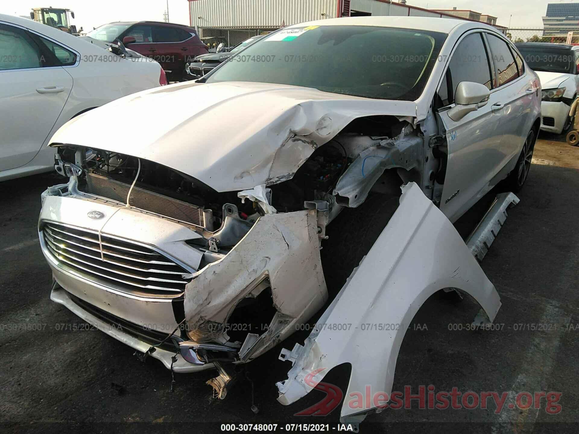 3FA6P0MU6KR239886 2019 FORD FUSION HYBRID