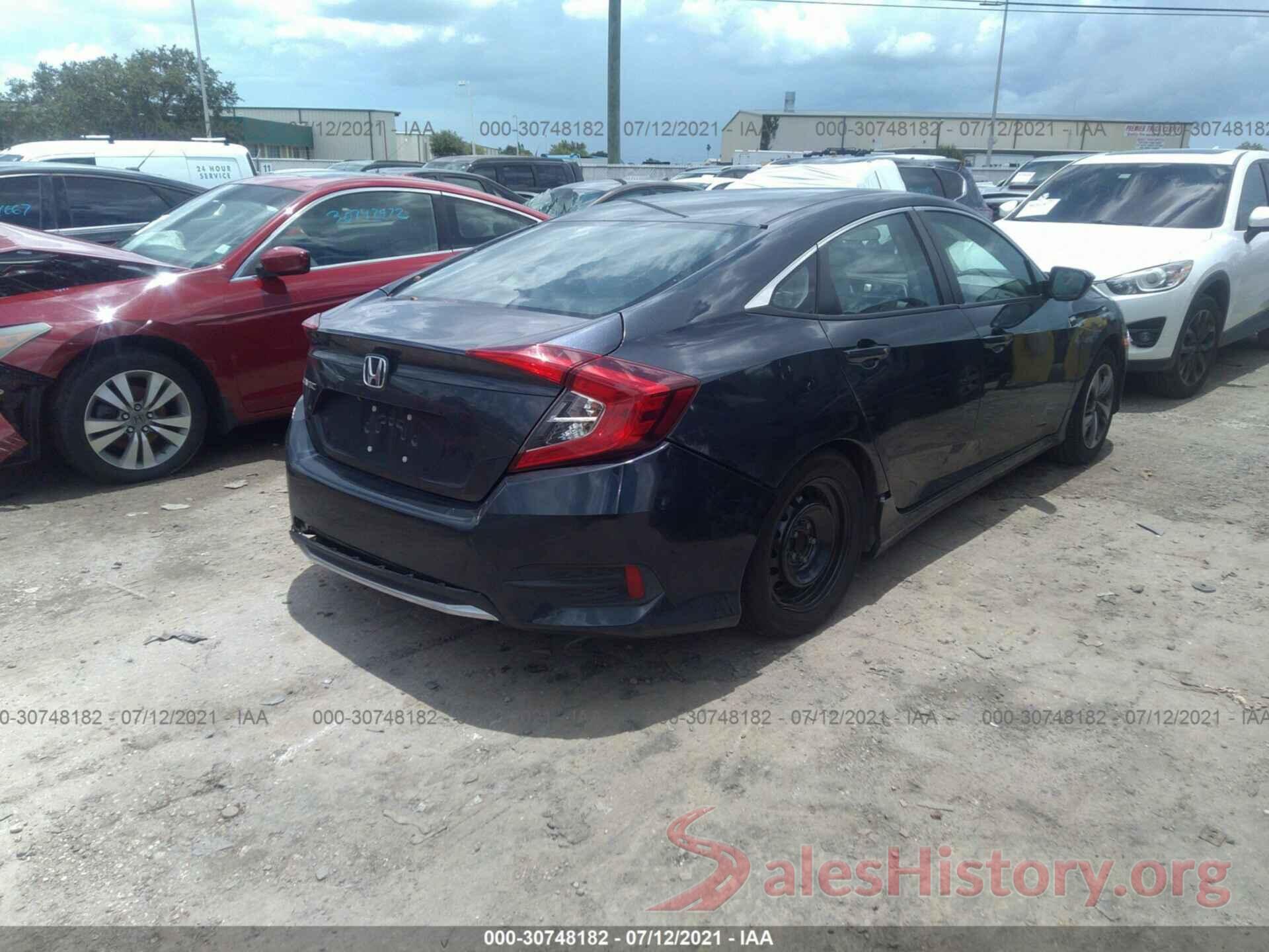 2HGFC2F62KH558862 2019 HONDA CIVIC SEDAN