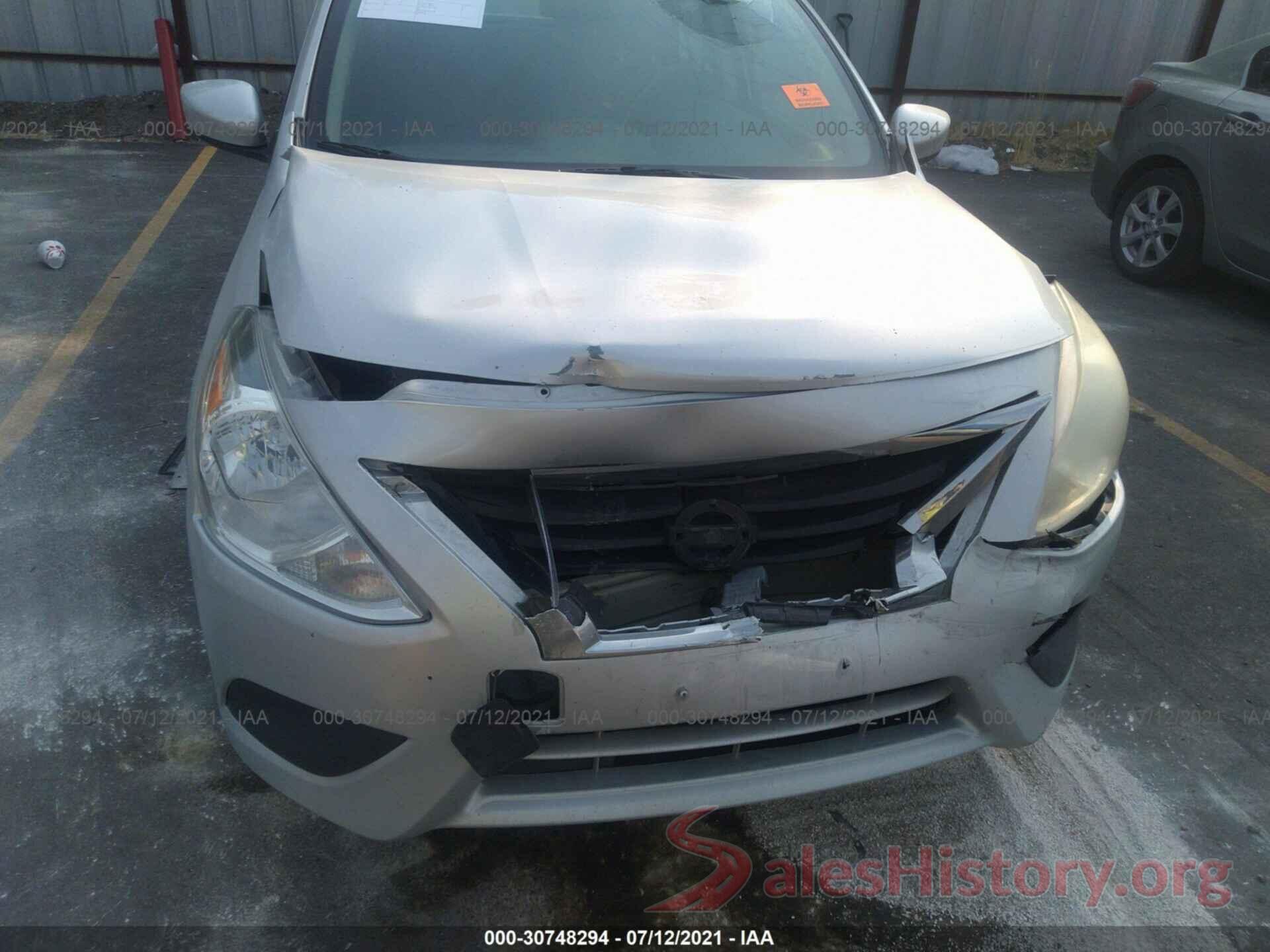 3N1CN7AP2GL897728 2016 NISSAN VERSA