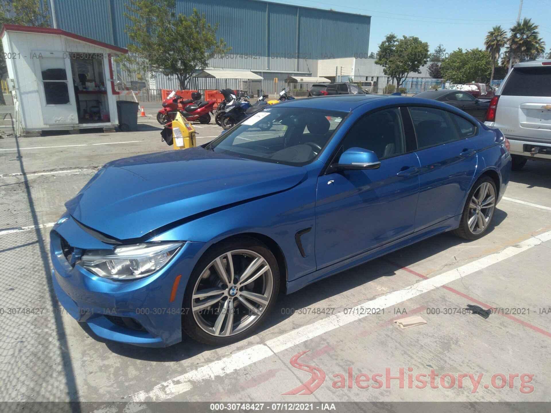 WBA4E3C30HG187377 2017 BMW 4 SERIES