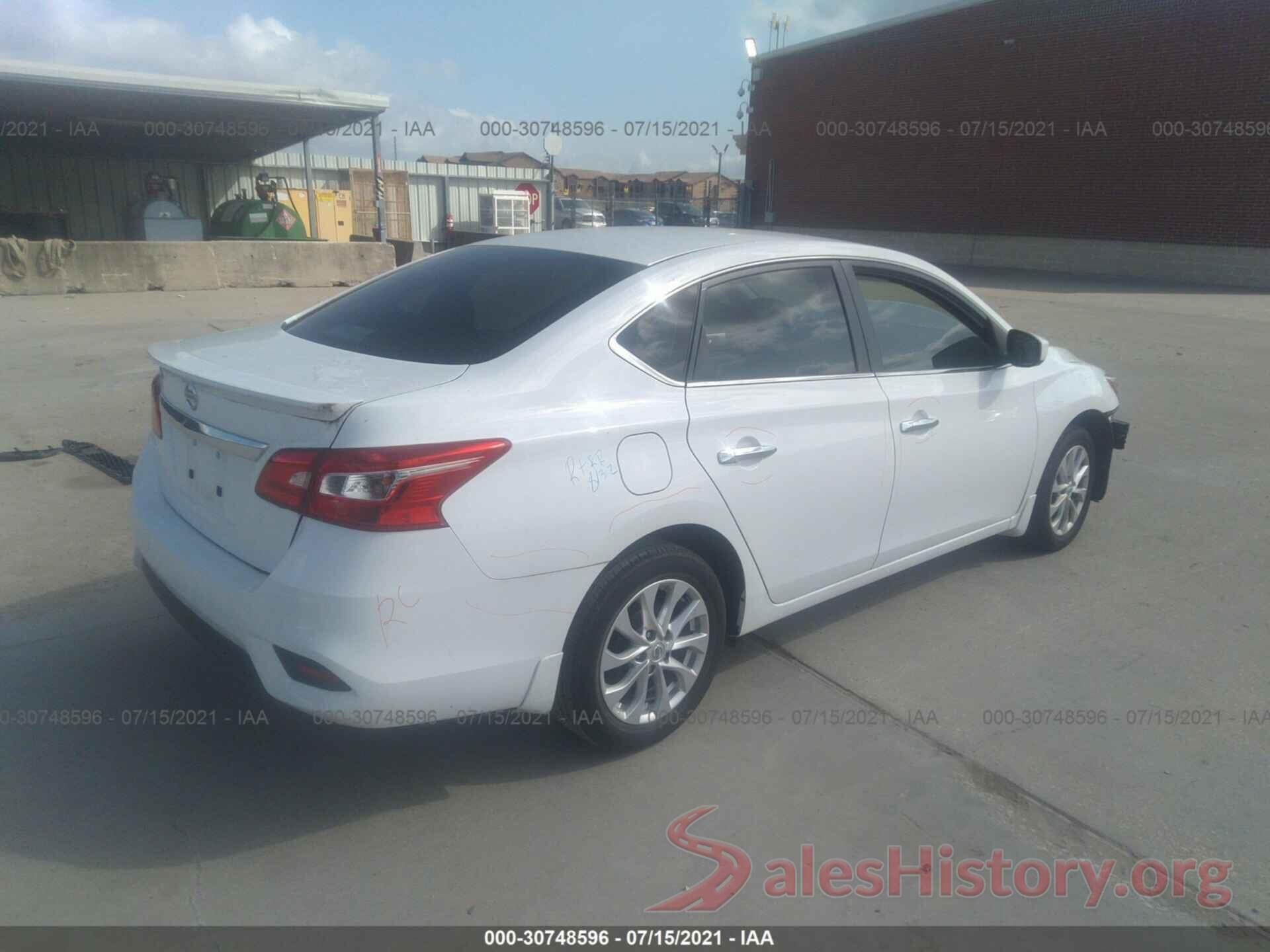 3N1AB7AP9KY280015 2019 NISSAN SENTRA