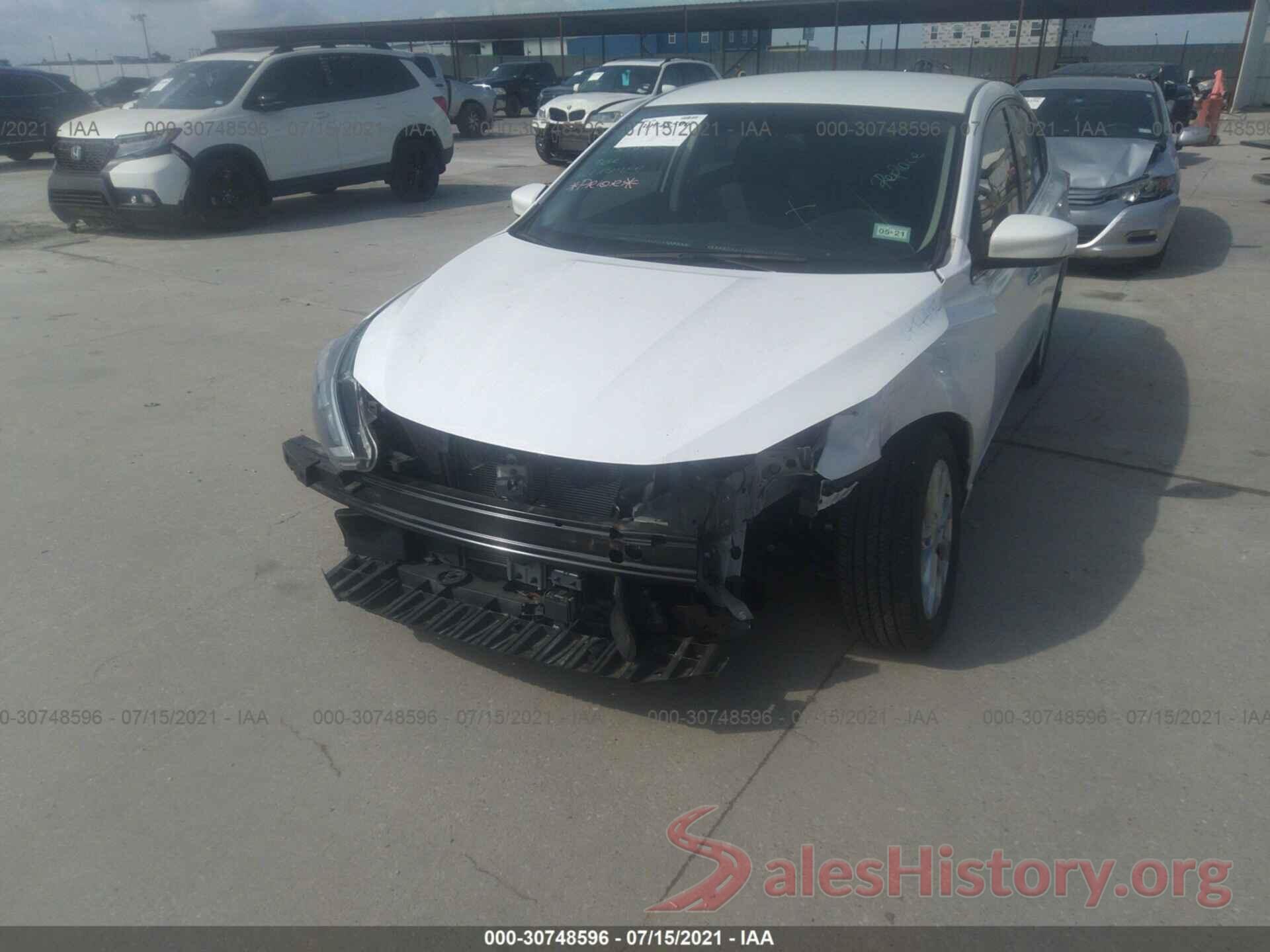 3N1AB7AP9KY280015 2019 NISSAN SENTRA