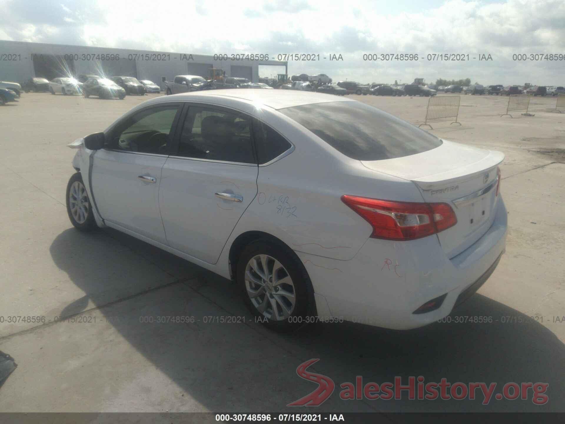 3N1AB7AP9KY280015 2019 NISSAN SENTRA