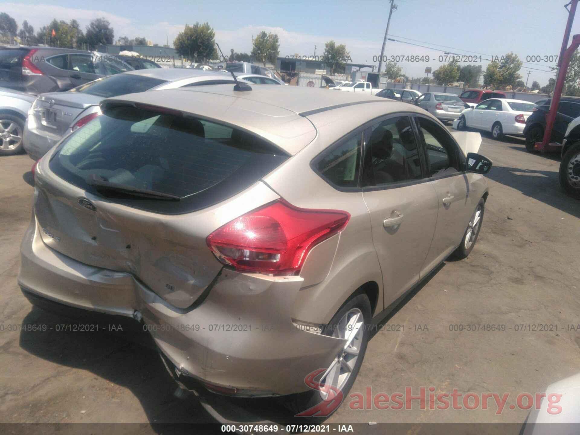 1FADP3K23JL271363 2018 FORD FOCUS